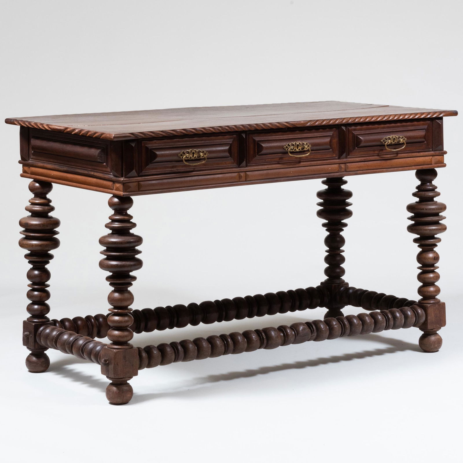 Portuguese Baroque Style Carved Rosewood Table (1 of 12)