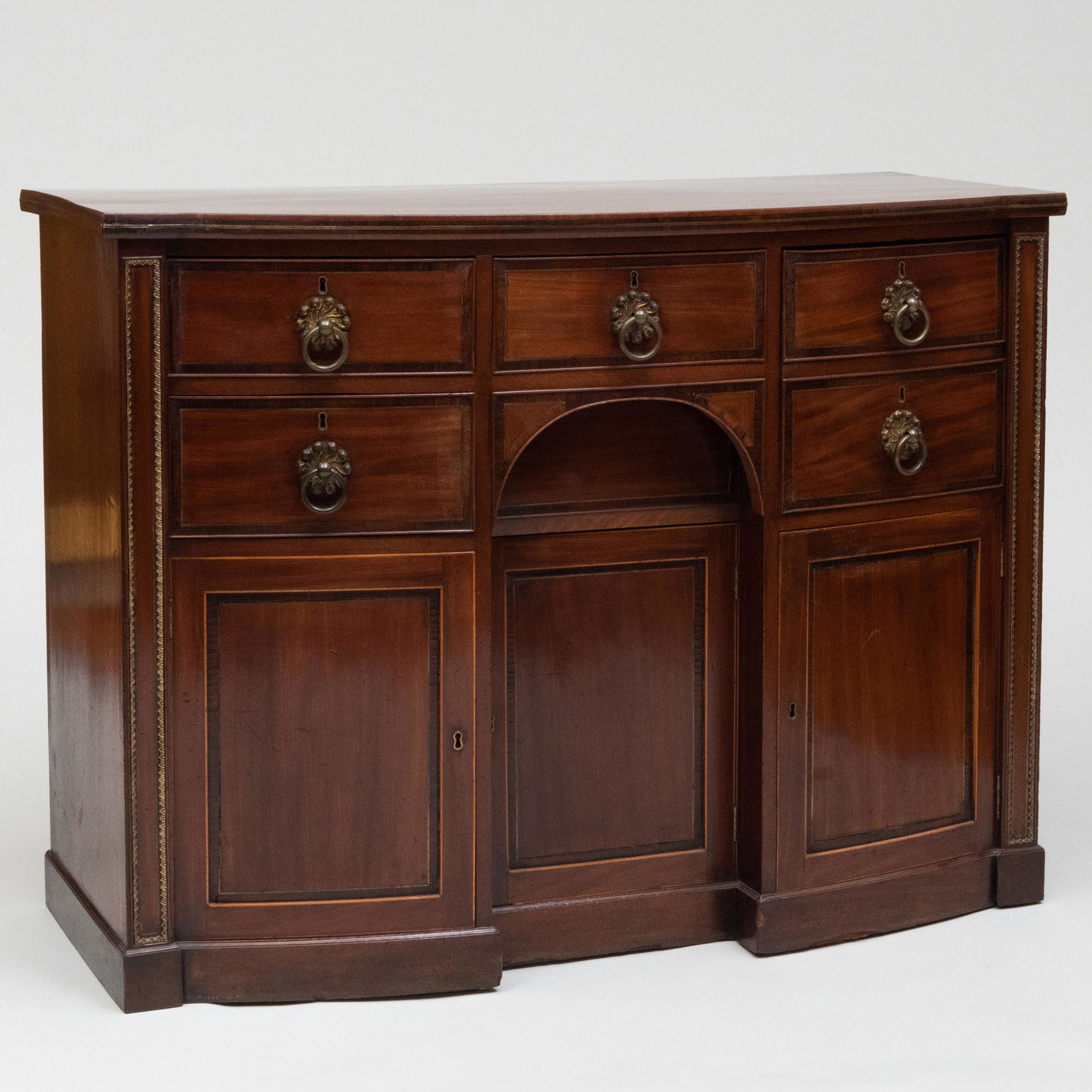 George IV Rosewood Crossbanded Mahogany Sideboard (1 of 13)