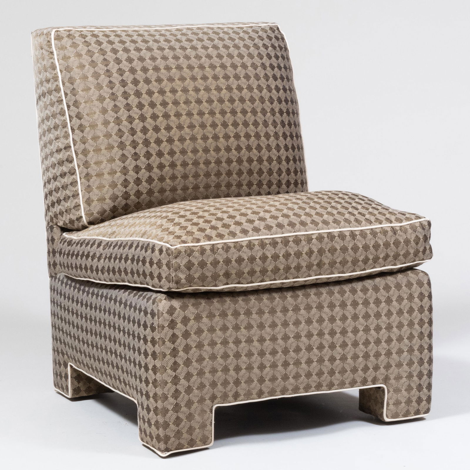 Upholstered Slipper Chair, de Angelis (1 of 8)