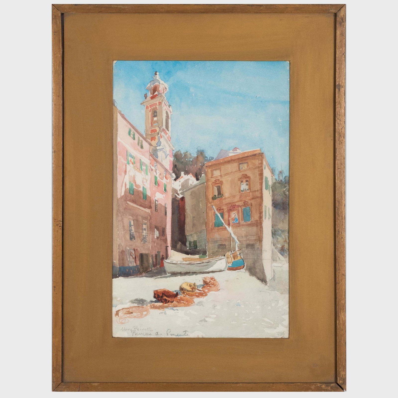 Mary Peixotto (1869-1956): Riviera (1 of 5)