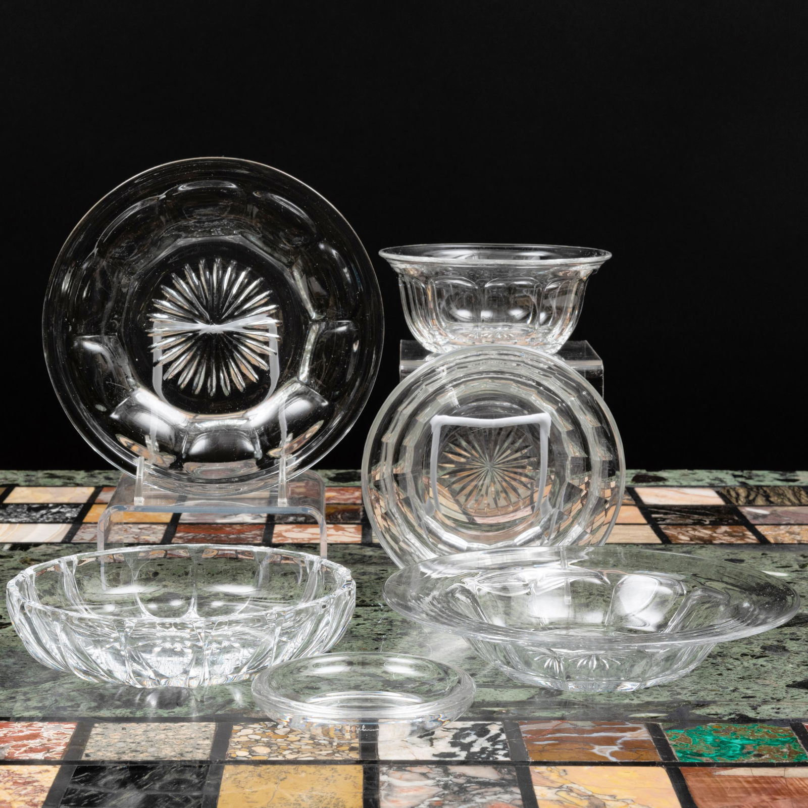 Assembled Group of Glass Tableware (1 of 20)
