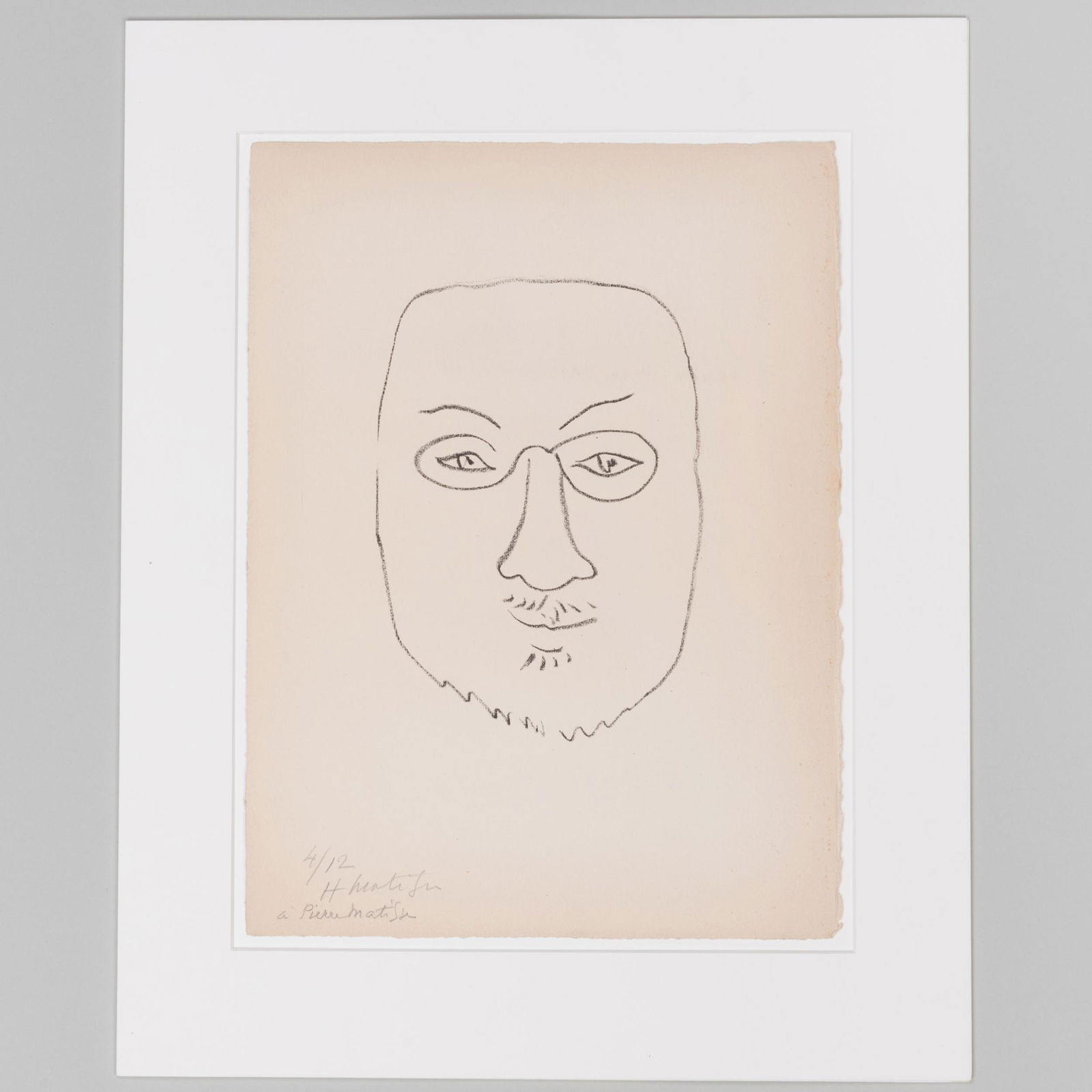 Henri Matisse (1869-1954): Henri Matisse, masque (1 of 6)
