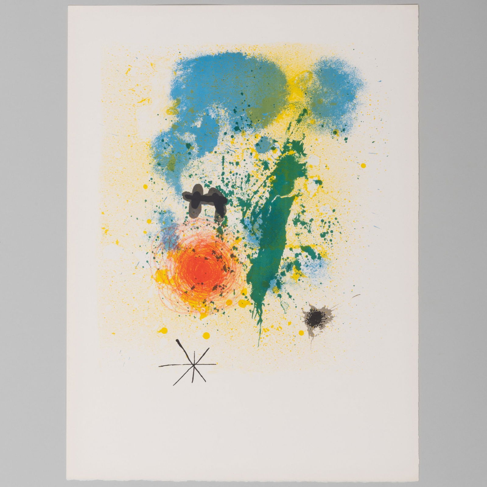 Joan Miró (1893-1983): Untitled; from 52 Affiches (1 of 3)