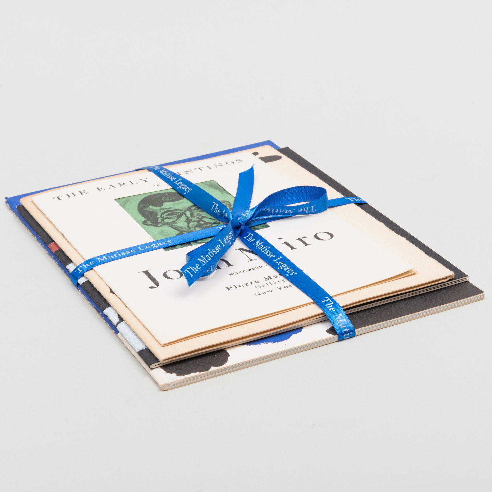 Group of Four Joan Miró Exhibition Catalogues: Group of Four Joan Miró Exhibition Catalogues Including: Joan Miro, An Exhibition of Paintings, Gouaches, Pastels and Bronzes from 1942 to 1946, Pierre Matisse Gallery, 1947; The Early 