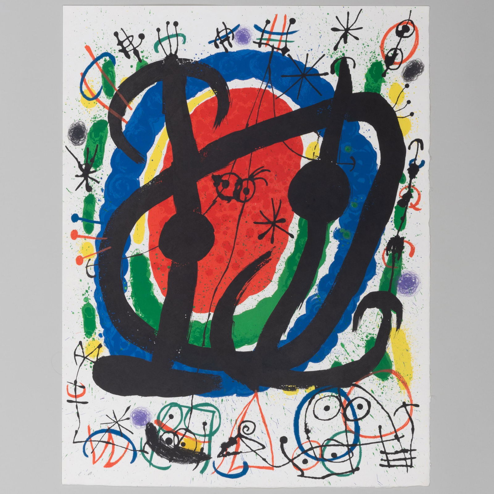 Joan Miró (1893-1983): Exhibition XXIIe Salon de Mai (1 of 4)