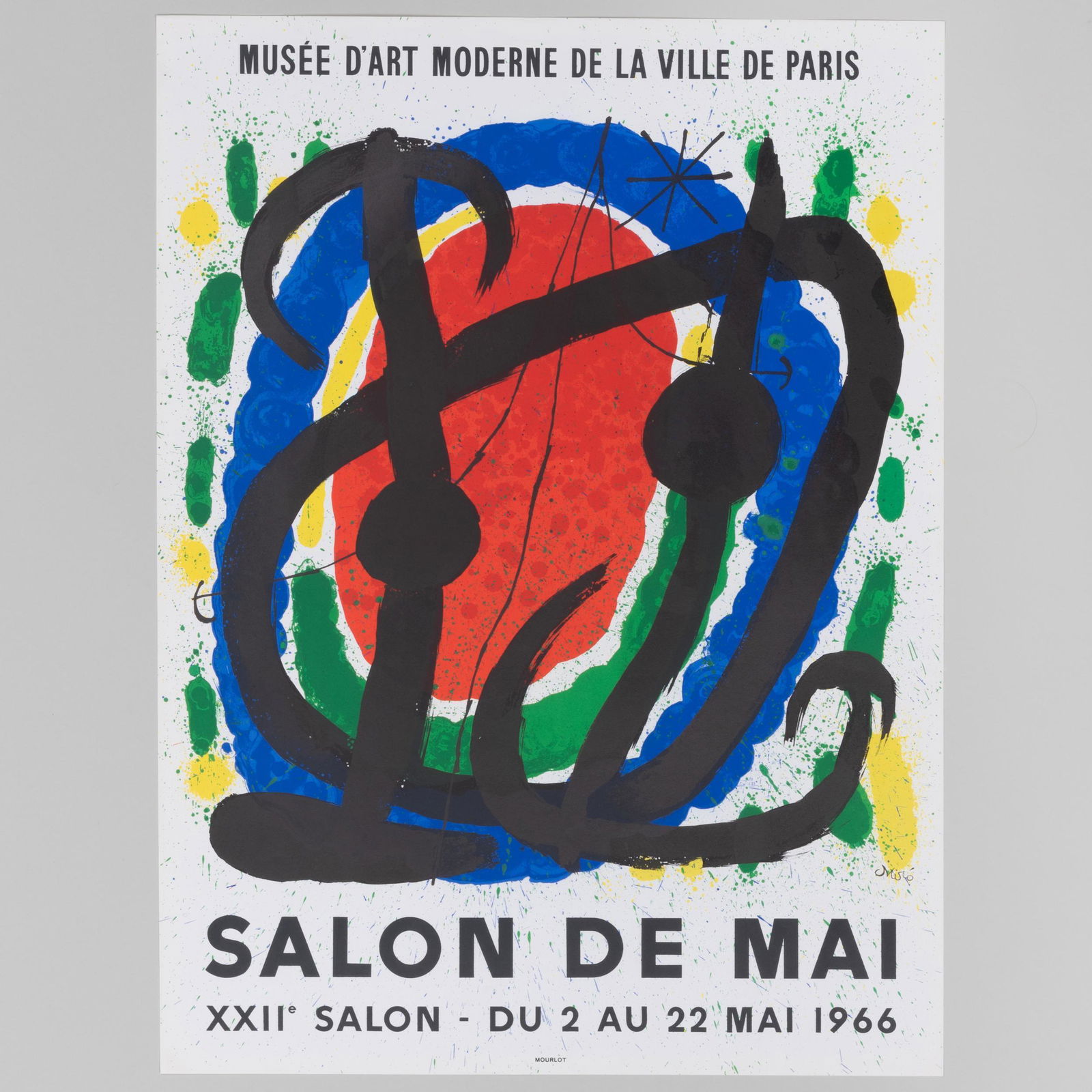 Joan Miró (1893-1983): Poster for the Exhibition 'XXII Salon de Mai' (1 of 5)