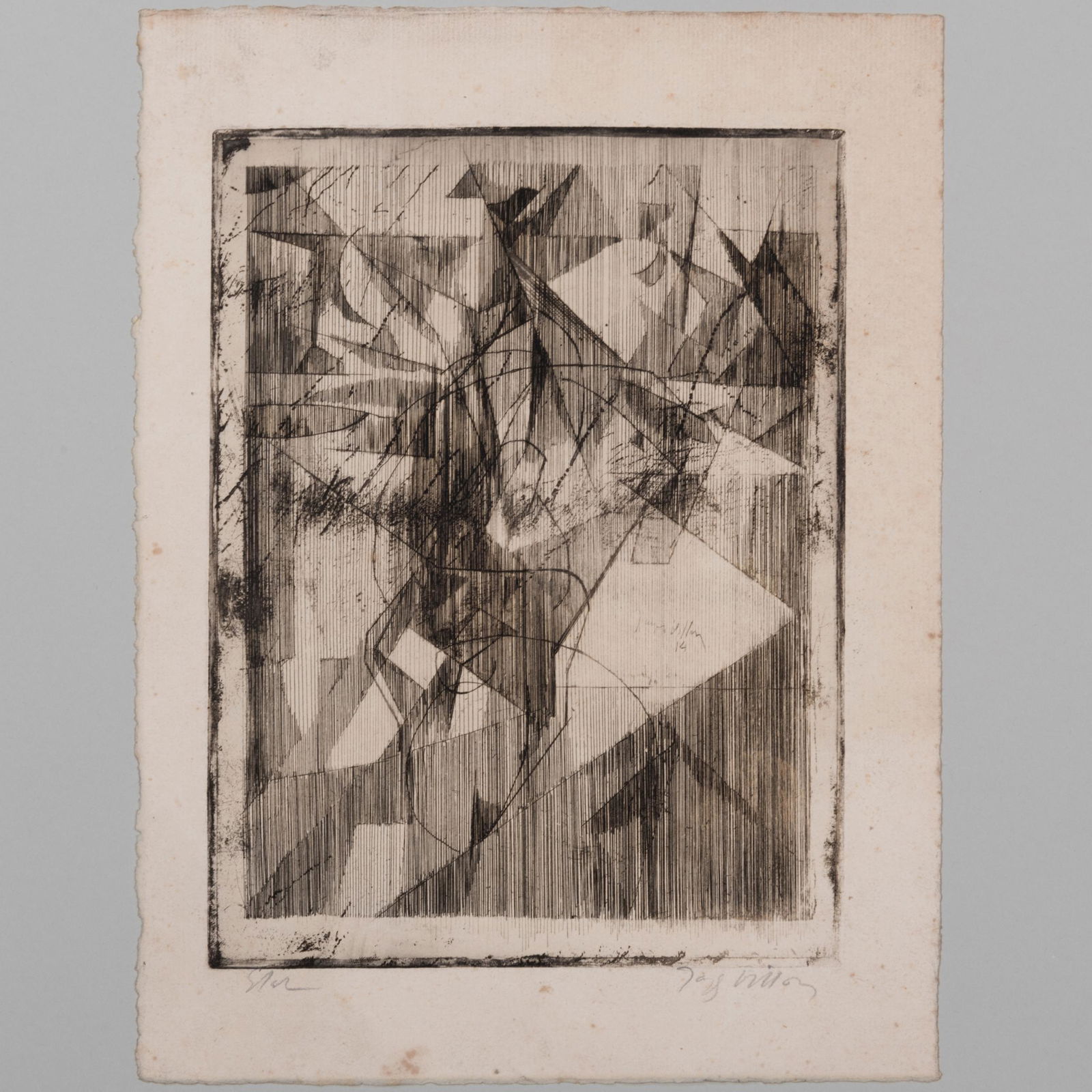 Jacques Villon (1875-1963): Le Petit équilibriste; L'Oiseau; and Noblesse (1 of 17)