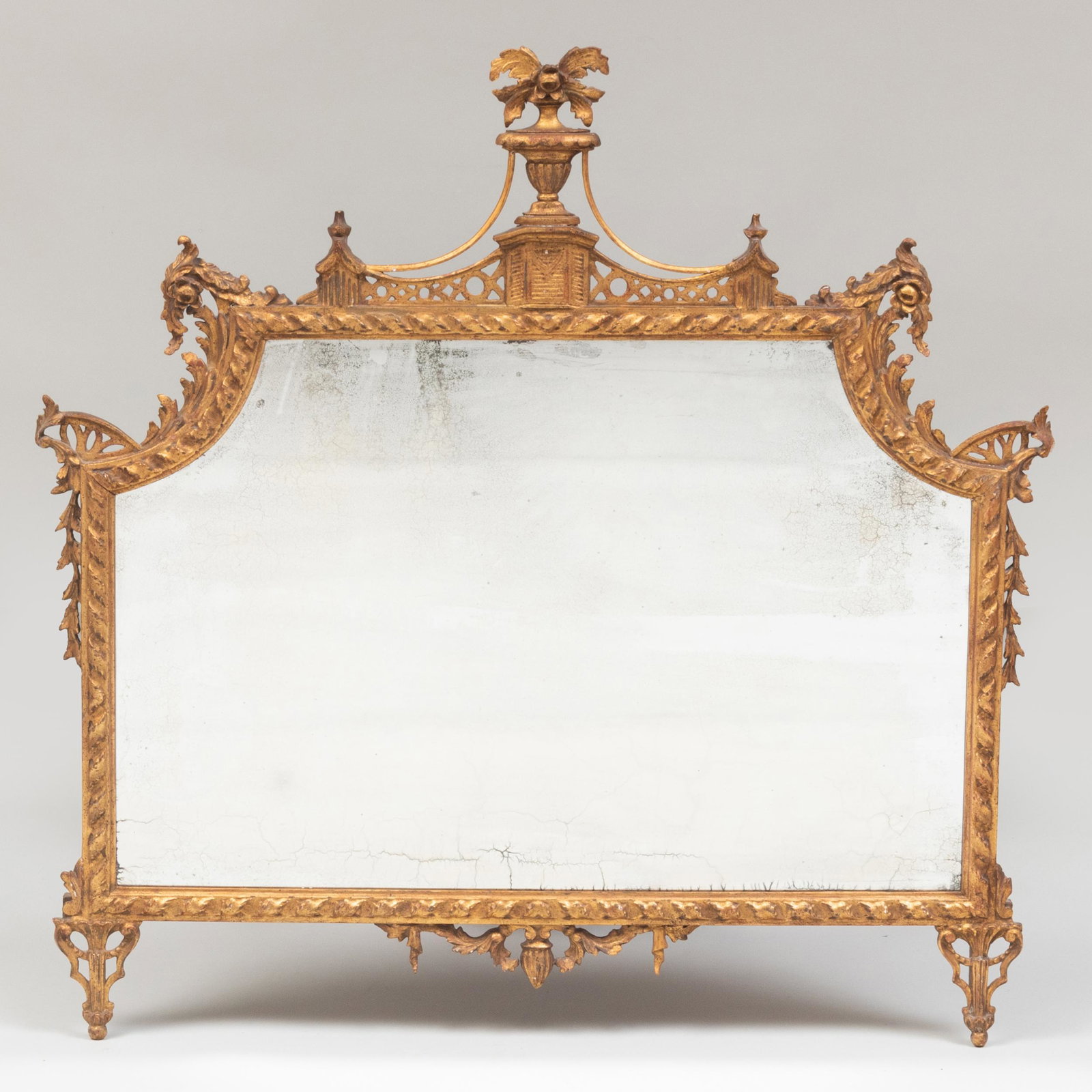Italian Neoclassical Style Giltwood Mirror (1 of 5)