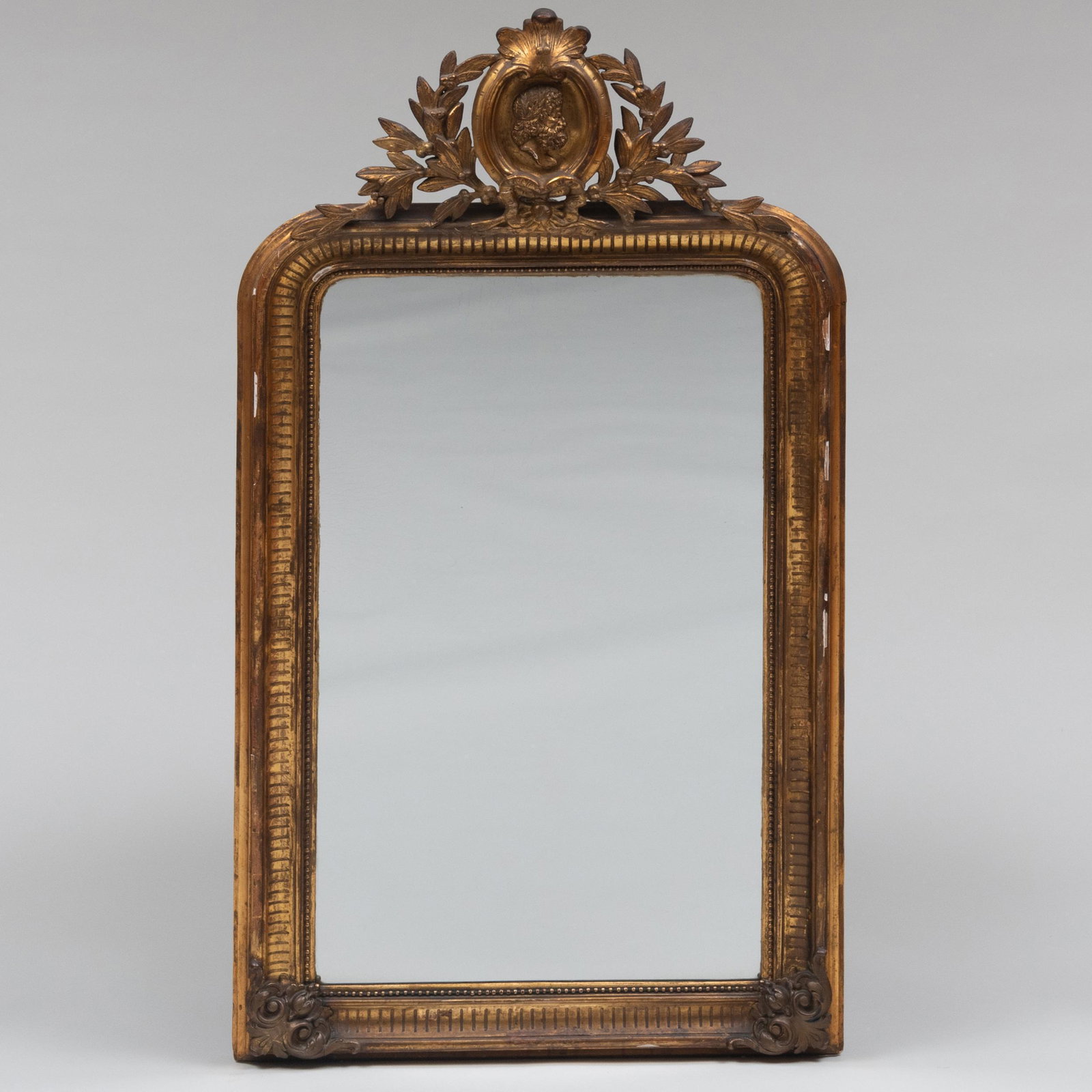 Victorian Giltwood and Gilt-Composition Mirror (1 of 7)
