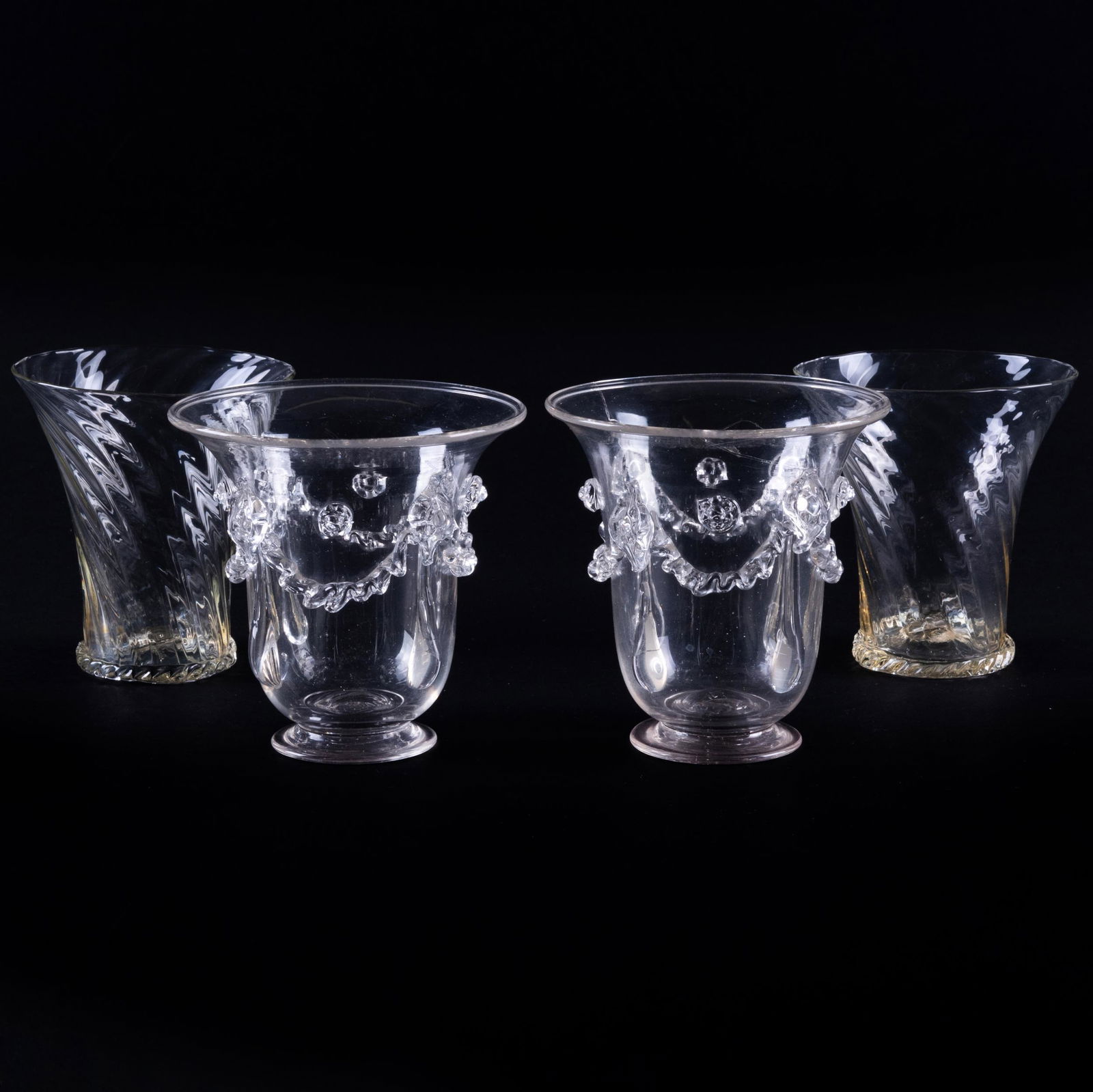 Two Pairs of Blown Glass Vessels (1 of 16)
