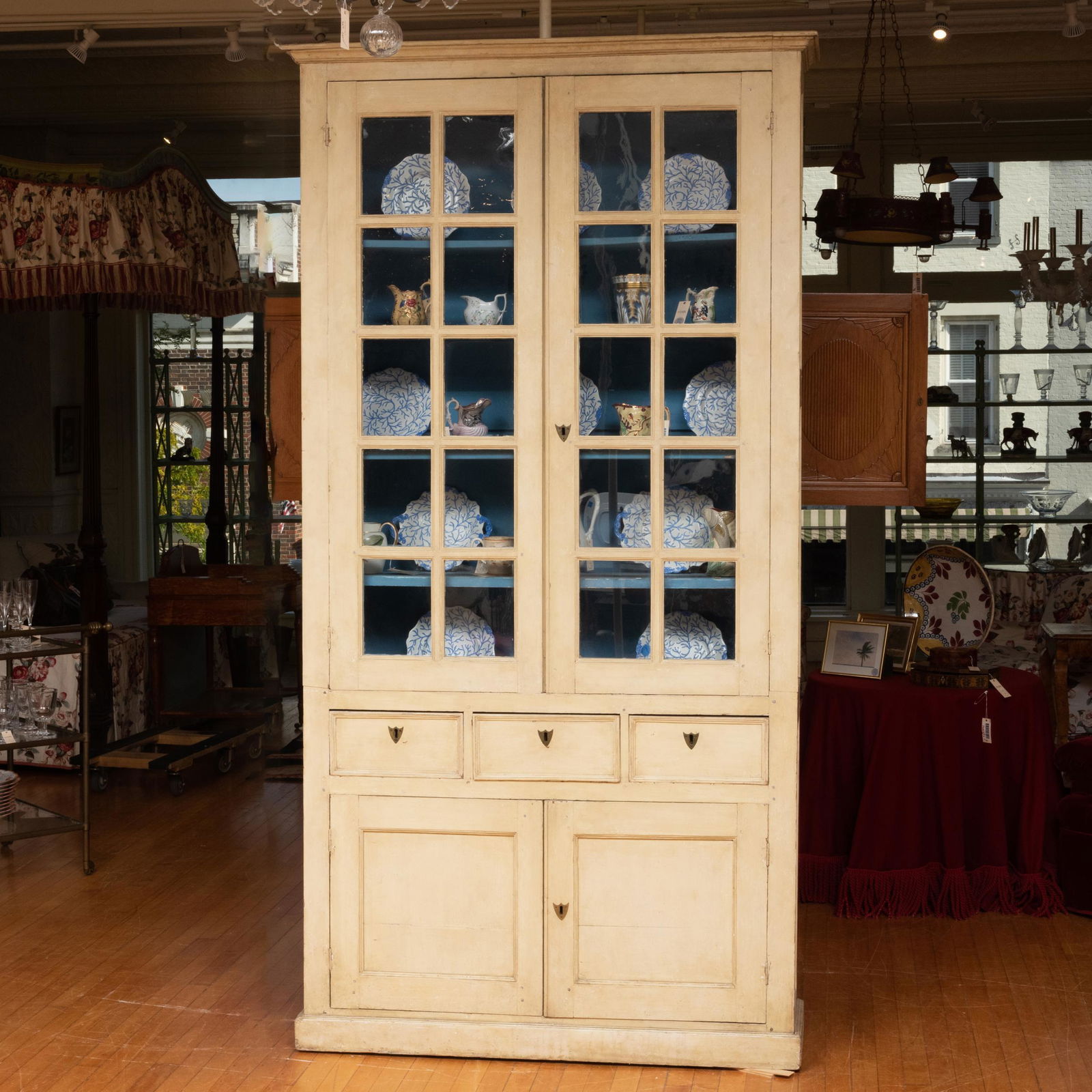 Directoire Style Painted Cabinet (1 of 18)