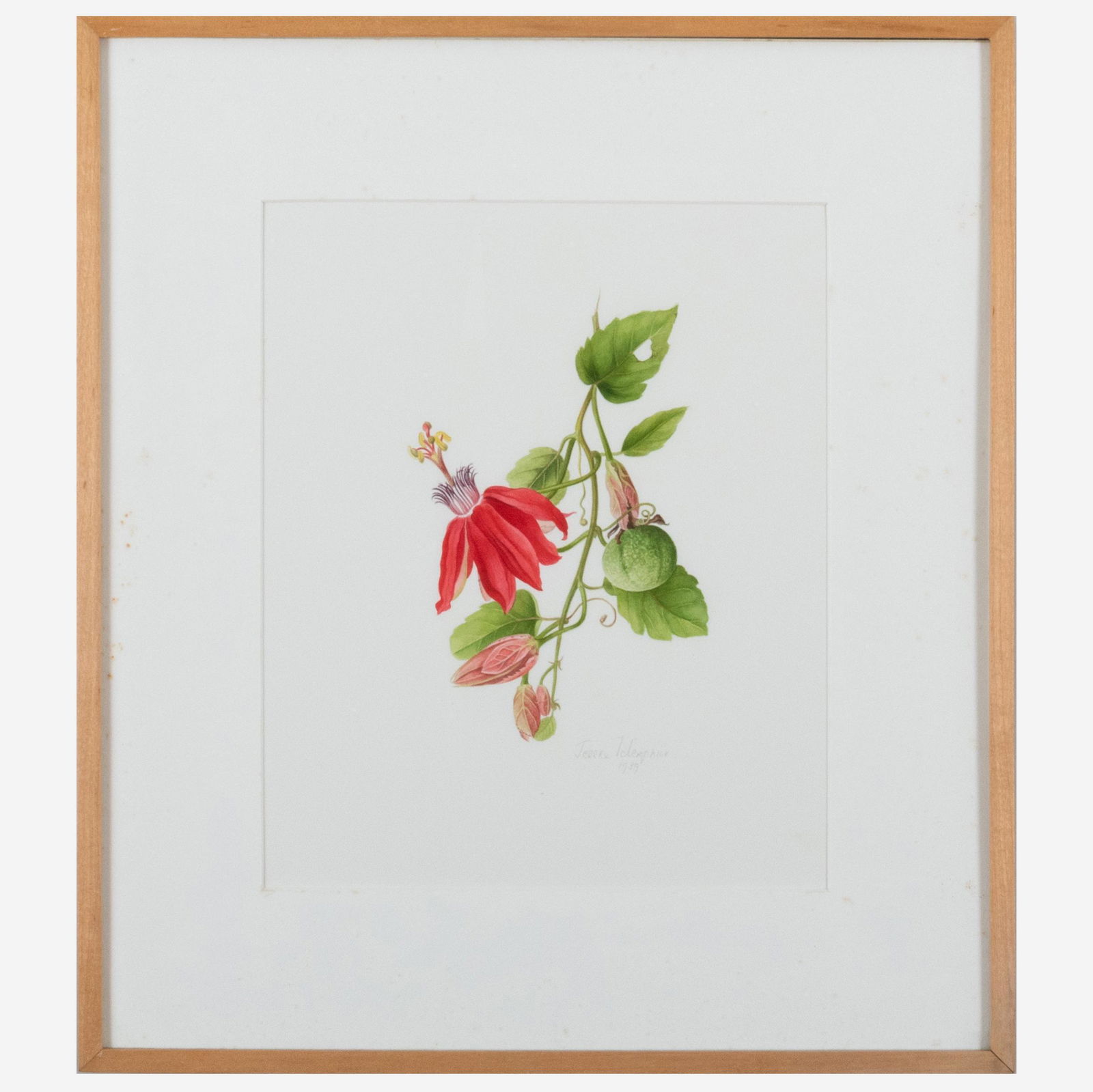Jessica Tcherepnine (b. 1938): Passion Flower (1 of 4)