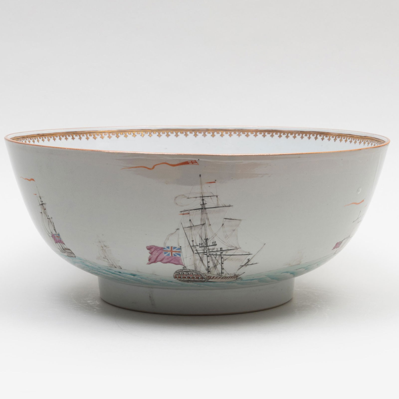Punch Bowl with Ships (1 of 8)