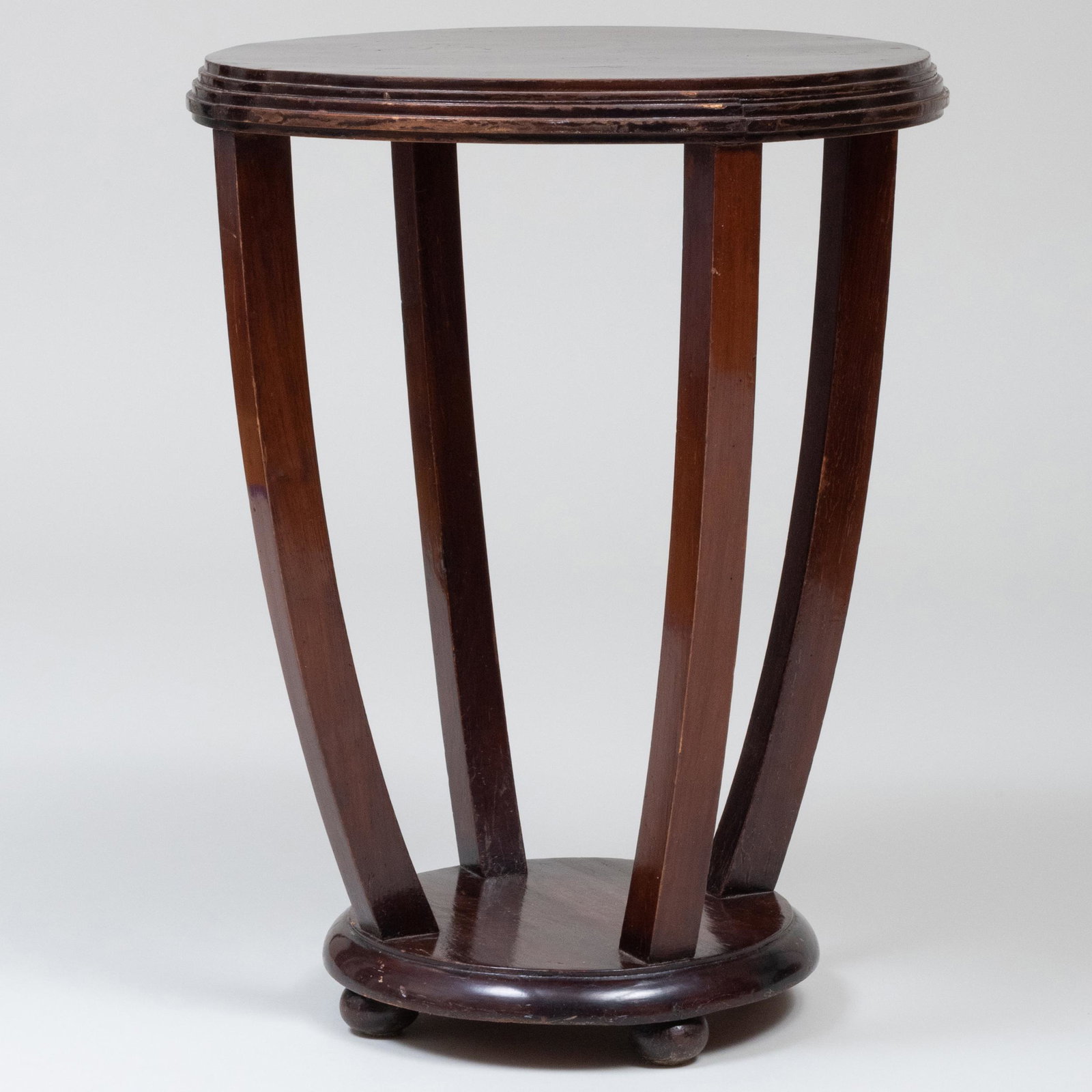 Art Deco Mahogany Side Table (1 of 7)