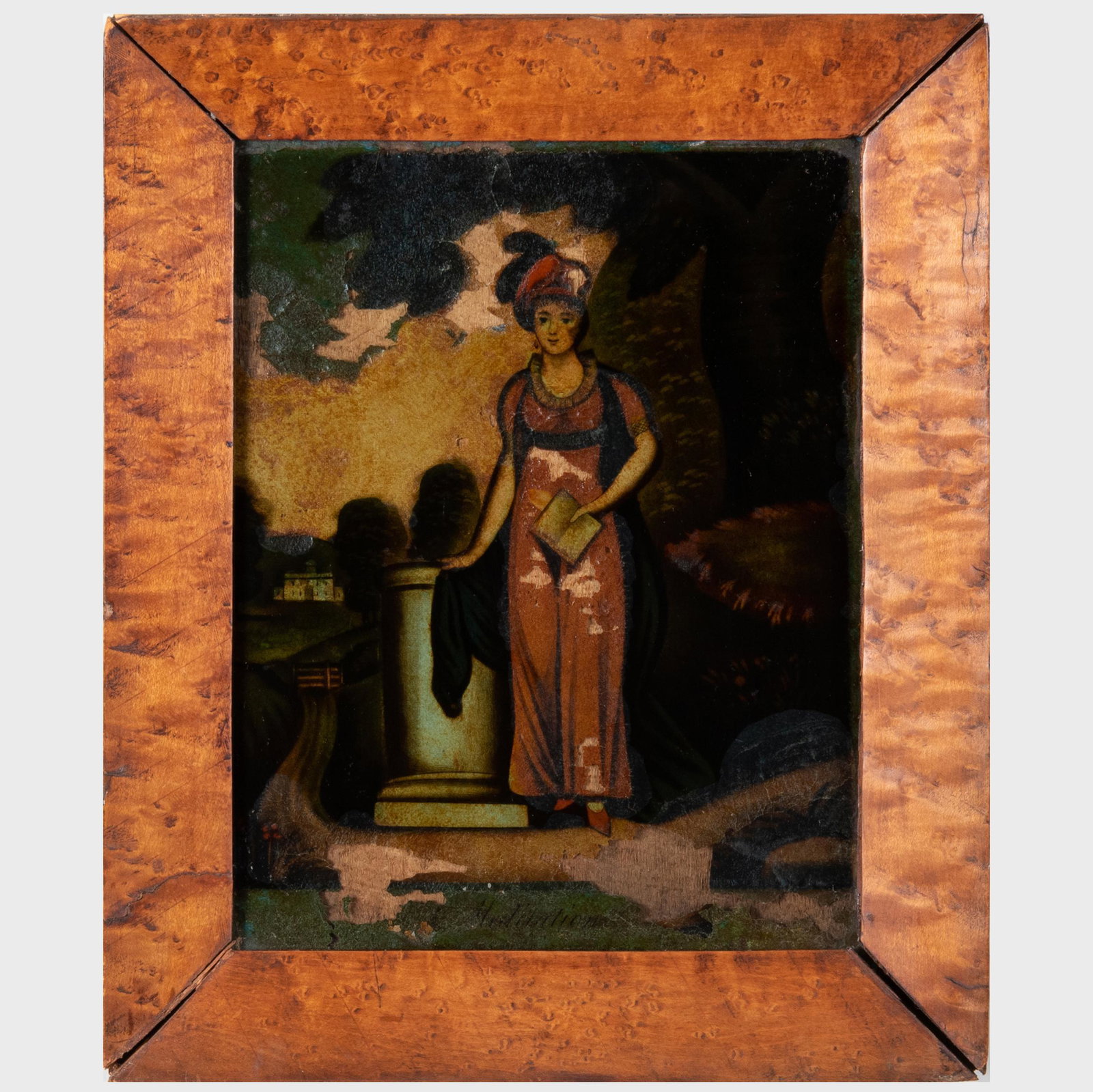 Reverse Painting on Glass (1 of 7)