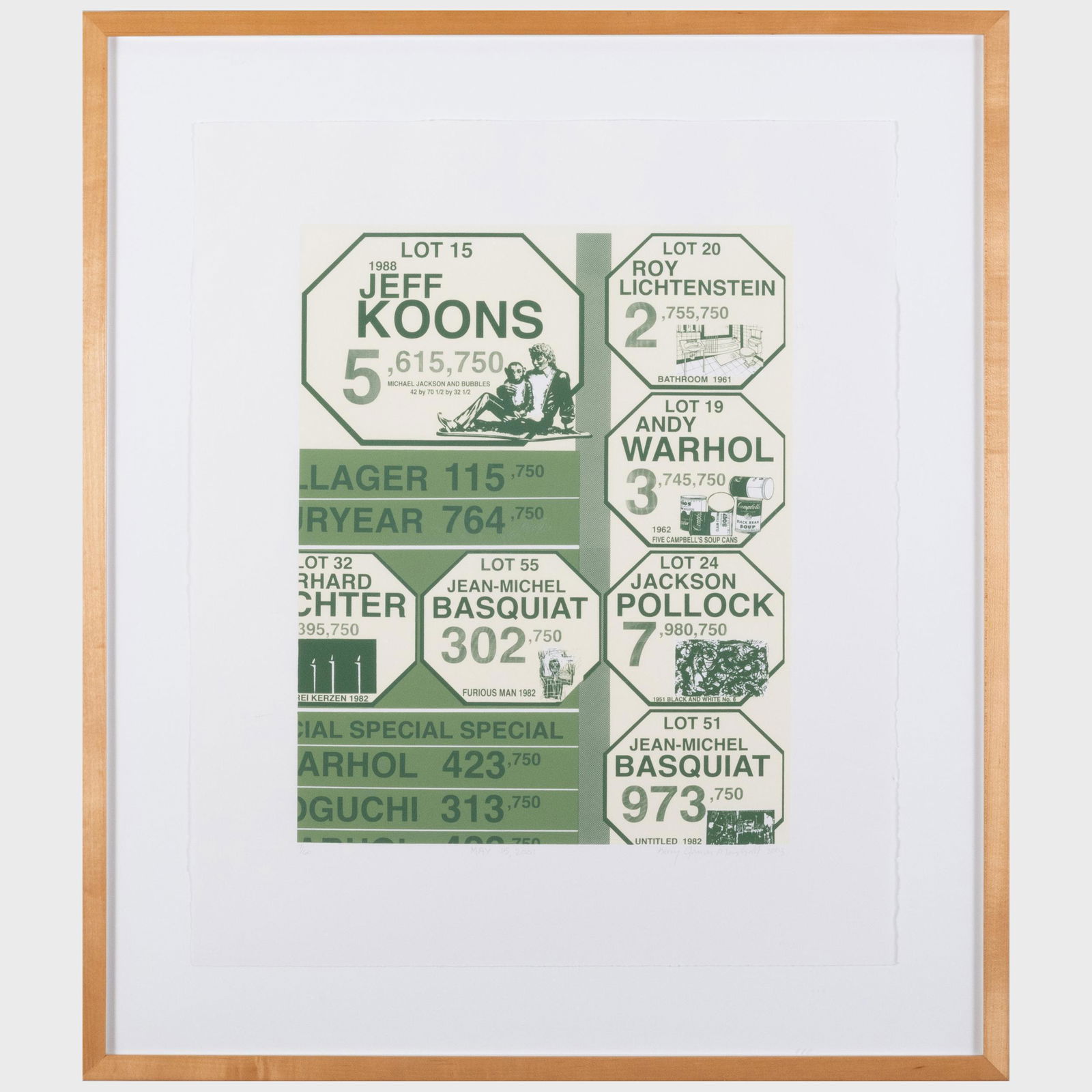 Kerry James Marshall (b. 1955): May 15, 2001 (1 of 7)