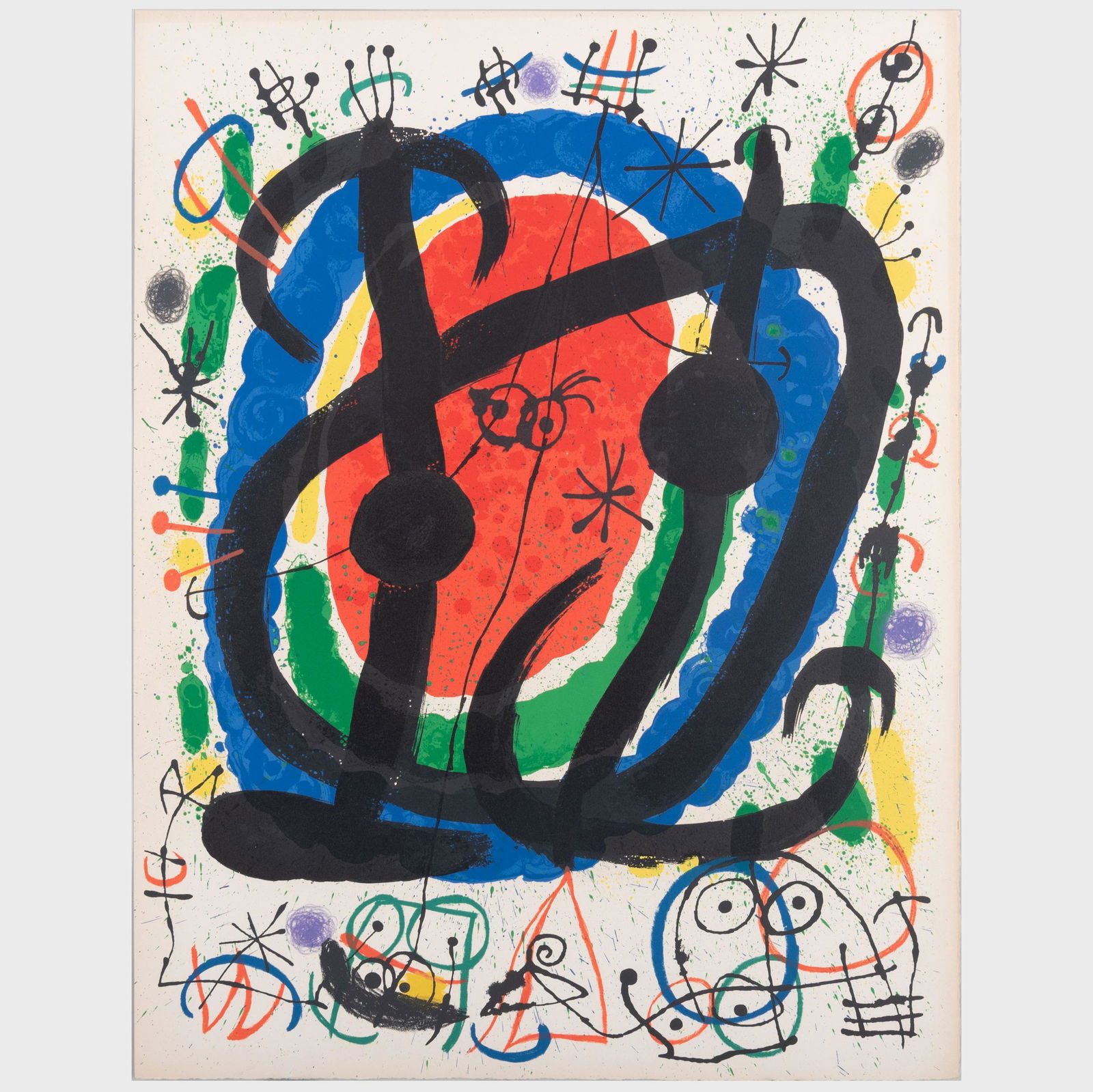 Joan Miró (1893-1983): Exhibition XXIIe Salon de Mai (1 of 3)