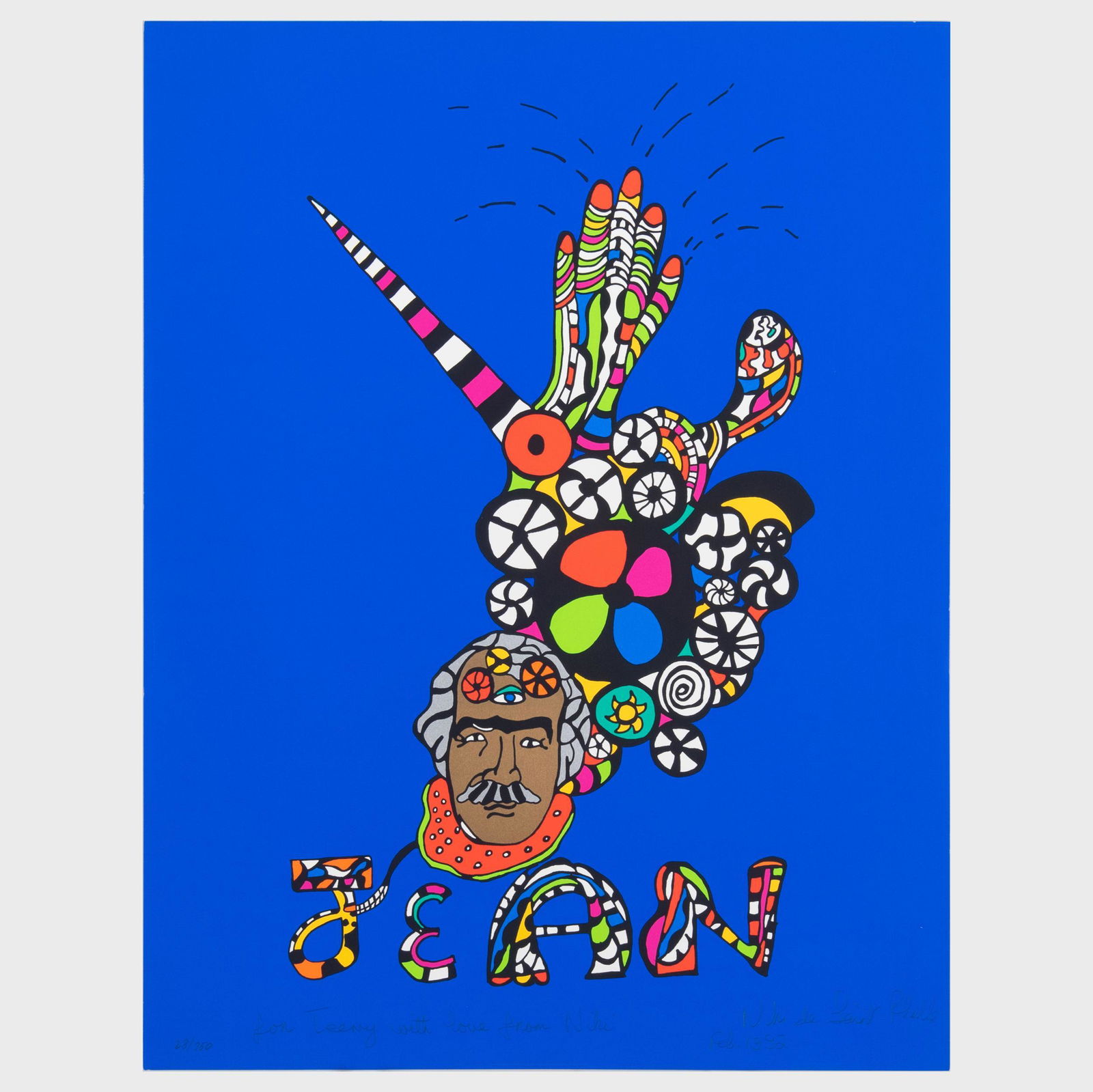 Niki de Saint Phalle (1930-2002): Homage à Jean Tinguely (1 of 5)