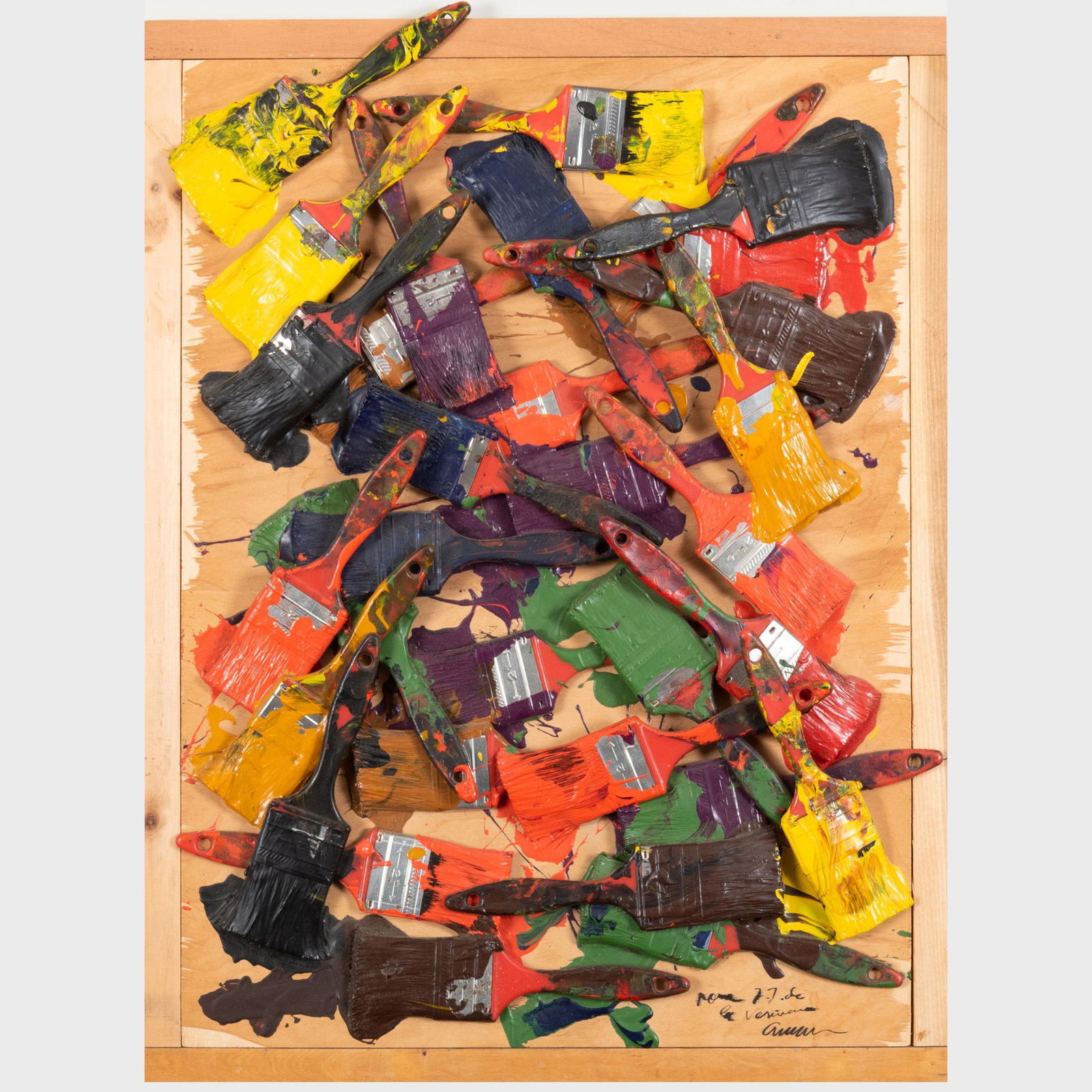 Fernandez Arman (1928-2005): Paintbrushes (1 of 5)