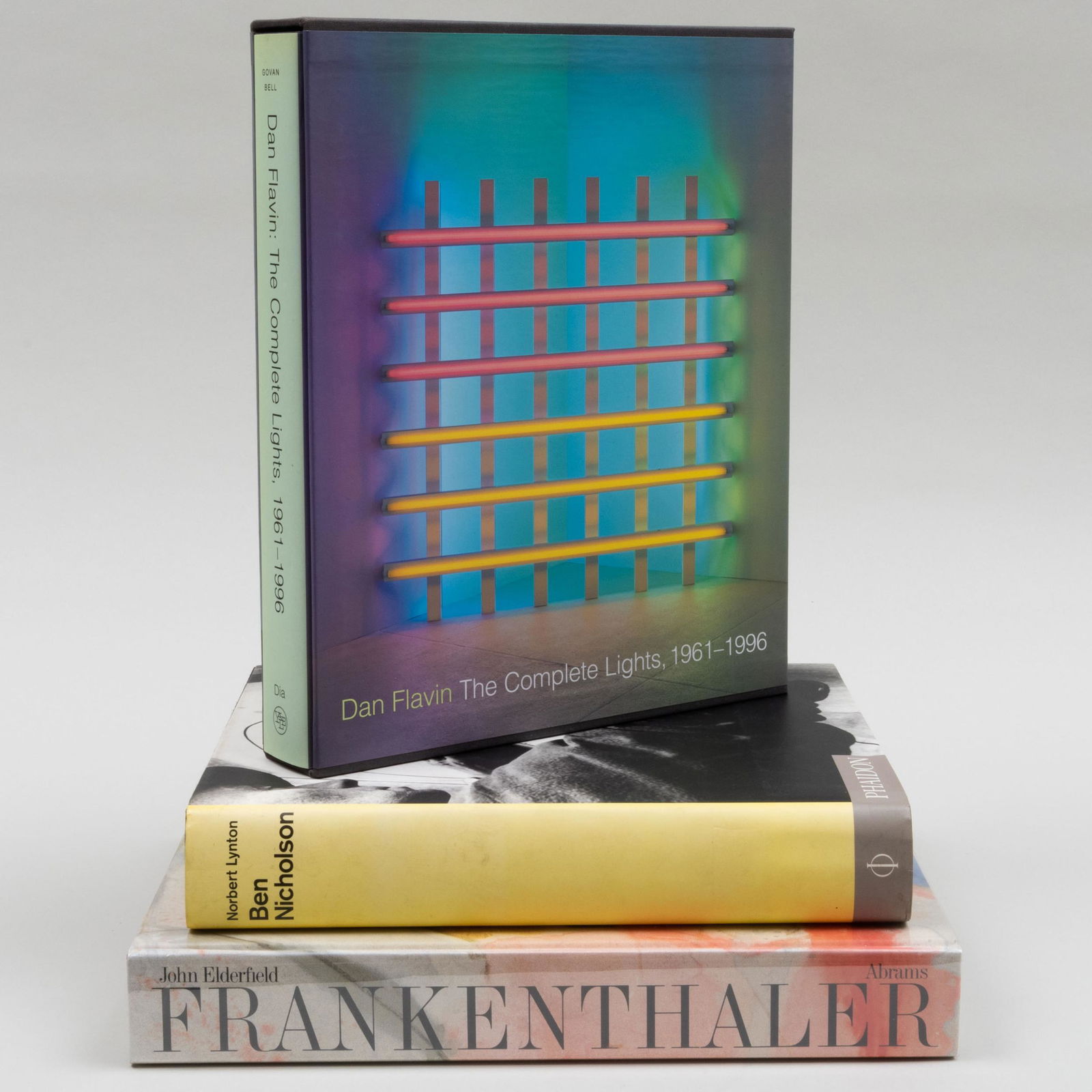 Dan Flavin: The Complete Lights, 1961-1996; Helen Frankenthaler; and Ben Nicholson: Dan Flavin: The Complete Lights, 1961-1996; Helen Frankenthaler; and Ben Nicholson Three monographs.