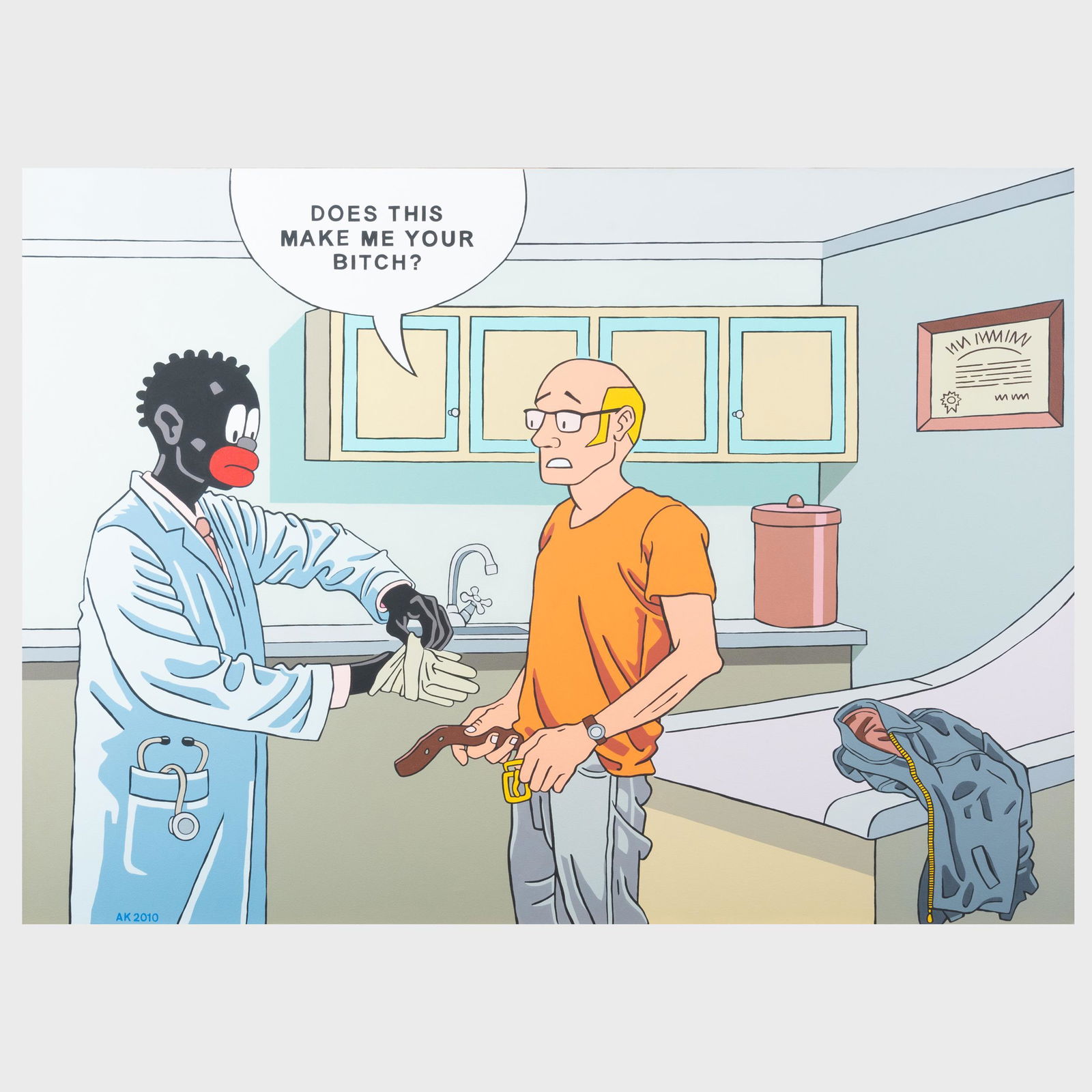 Anton Kannemeyer (b. 1967): Does This Make Me Your Bitch (1 of 4)