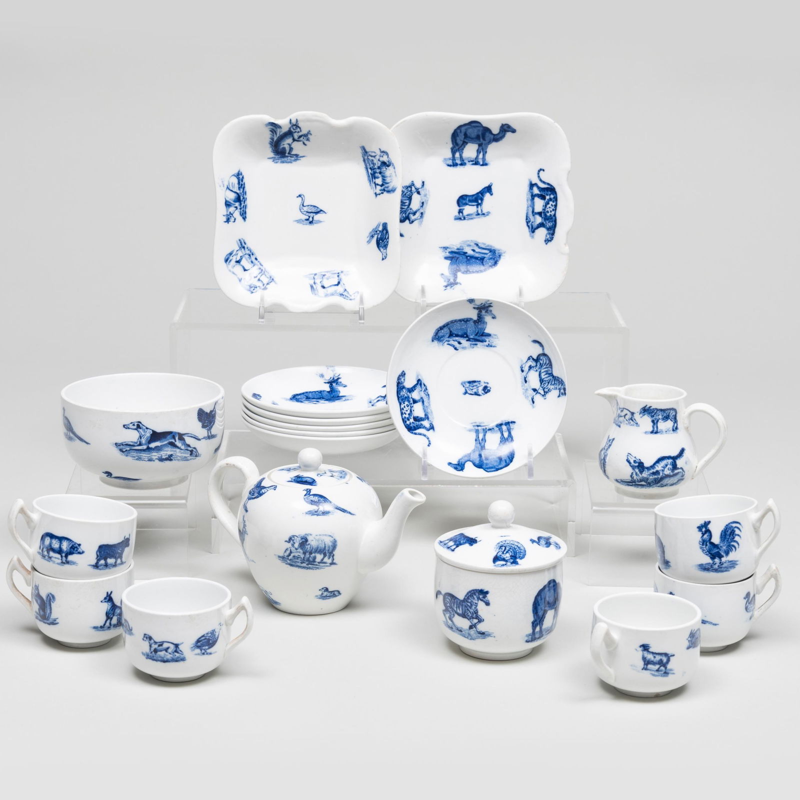 Copeland & Sons Transfer Printed Porcelain Child's Set (1 of 17)