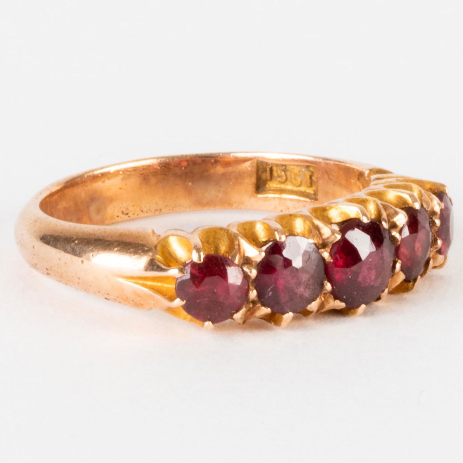 Gold and Ruby Ring (1 of 6)