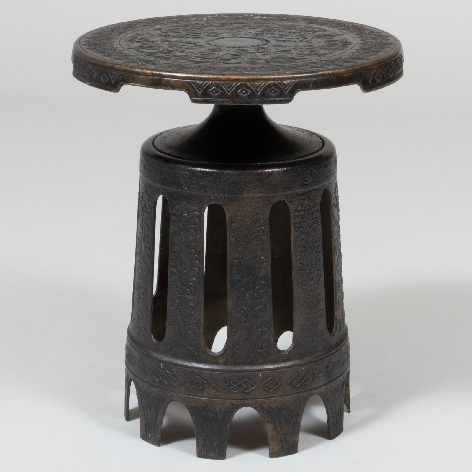Unusual Chinese Style Bronze Low Table (1 of 8)