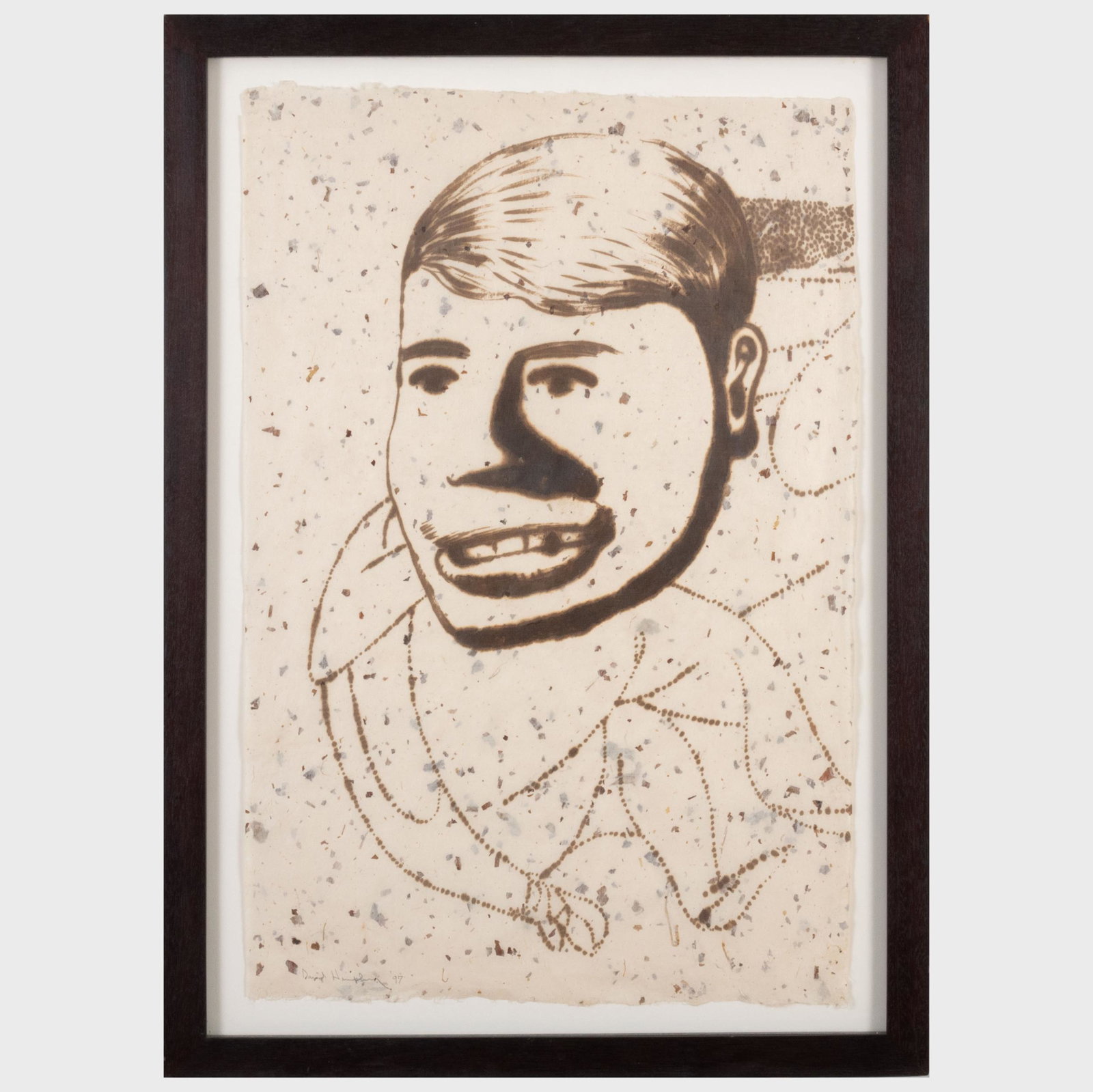 David Humphrey (b. 1955):  Depicters ; and  Untitled (1 of 8)