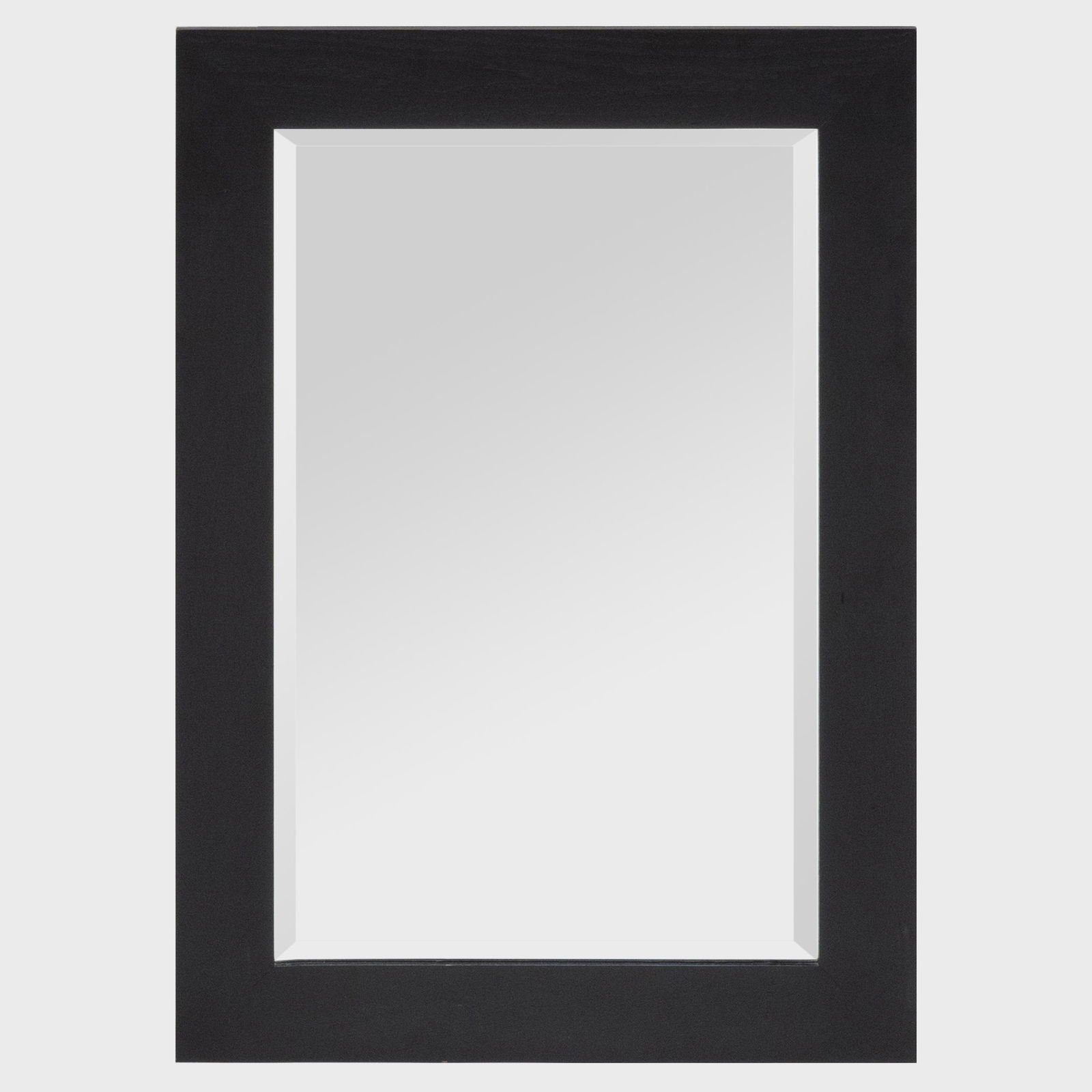 Contemporary Ebonized Oak Mirror (1 of 2)