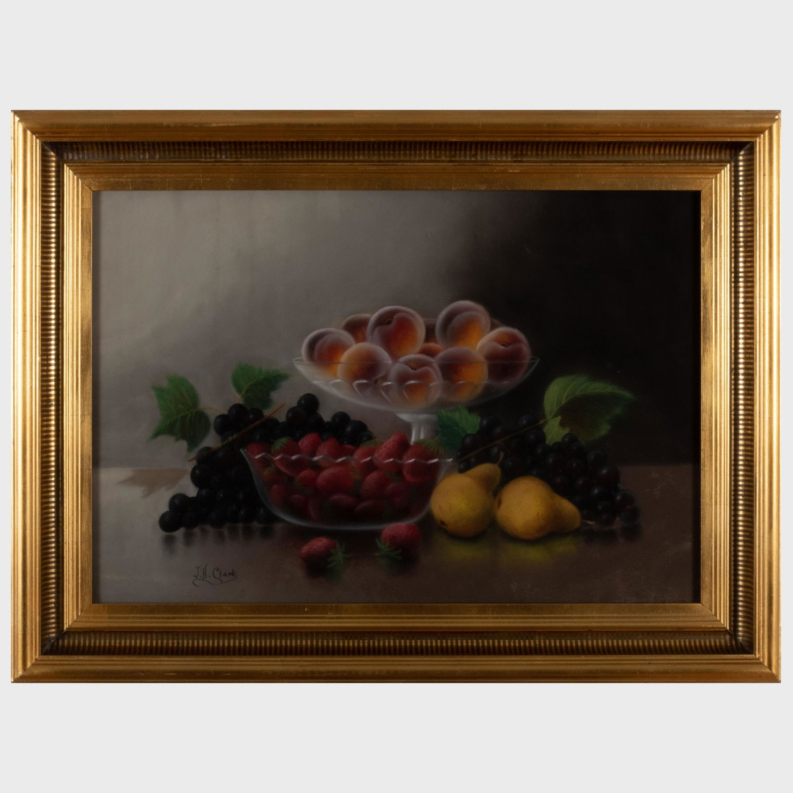 J.H. Clark: Still Life with Fruit (1 of 3)