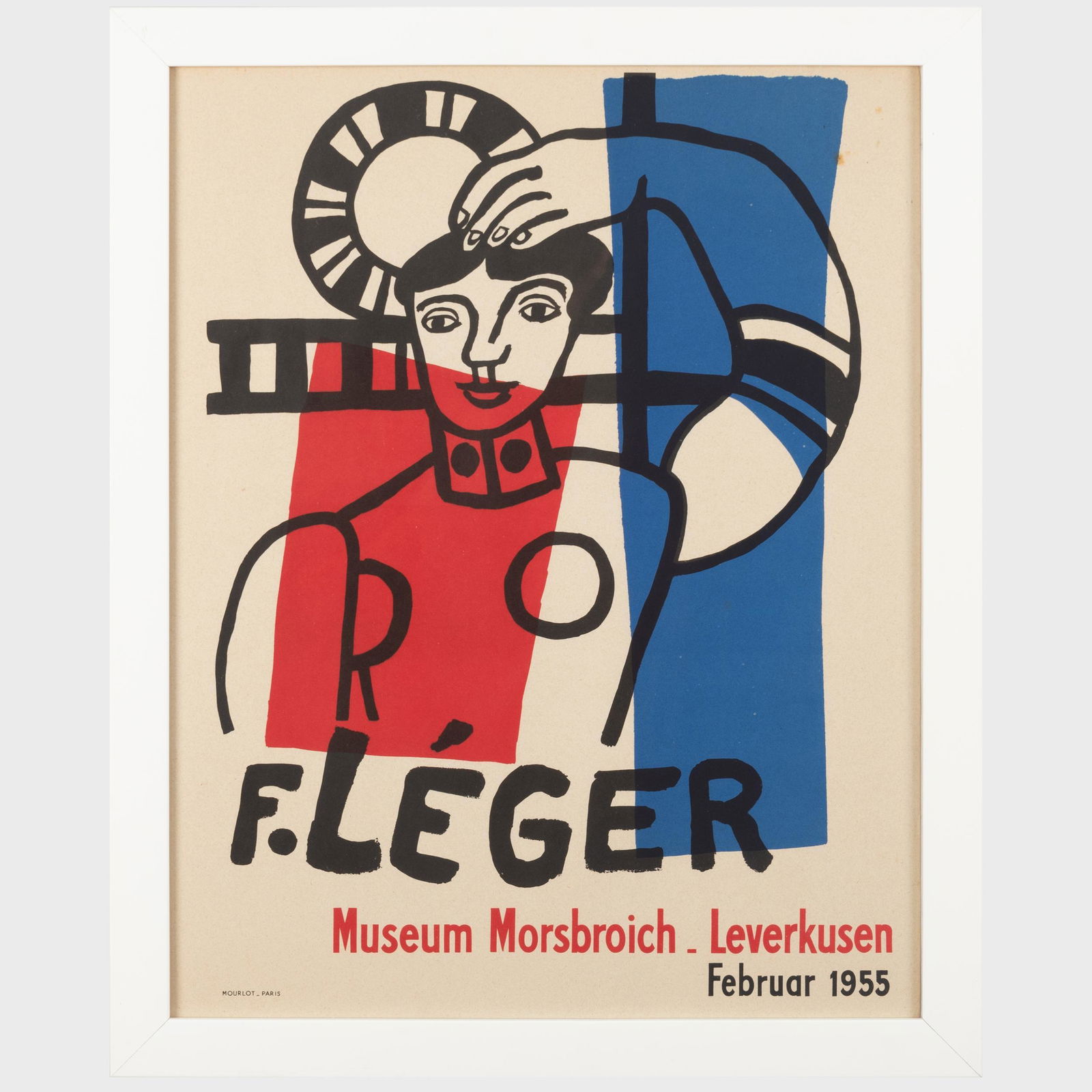 After Fernand Leger (1881-1955): Mourlot Exhibition Poster (1 of 3)