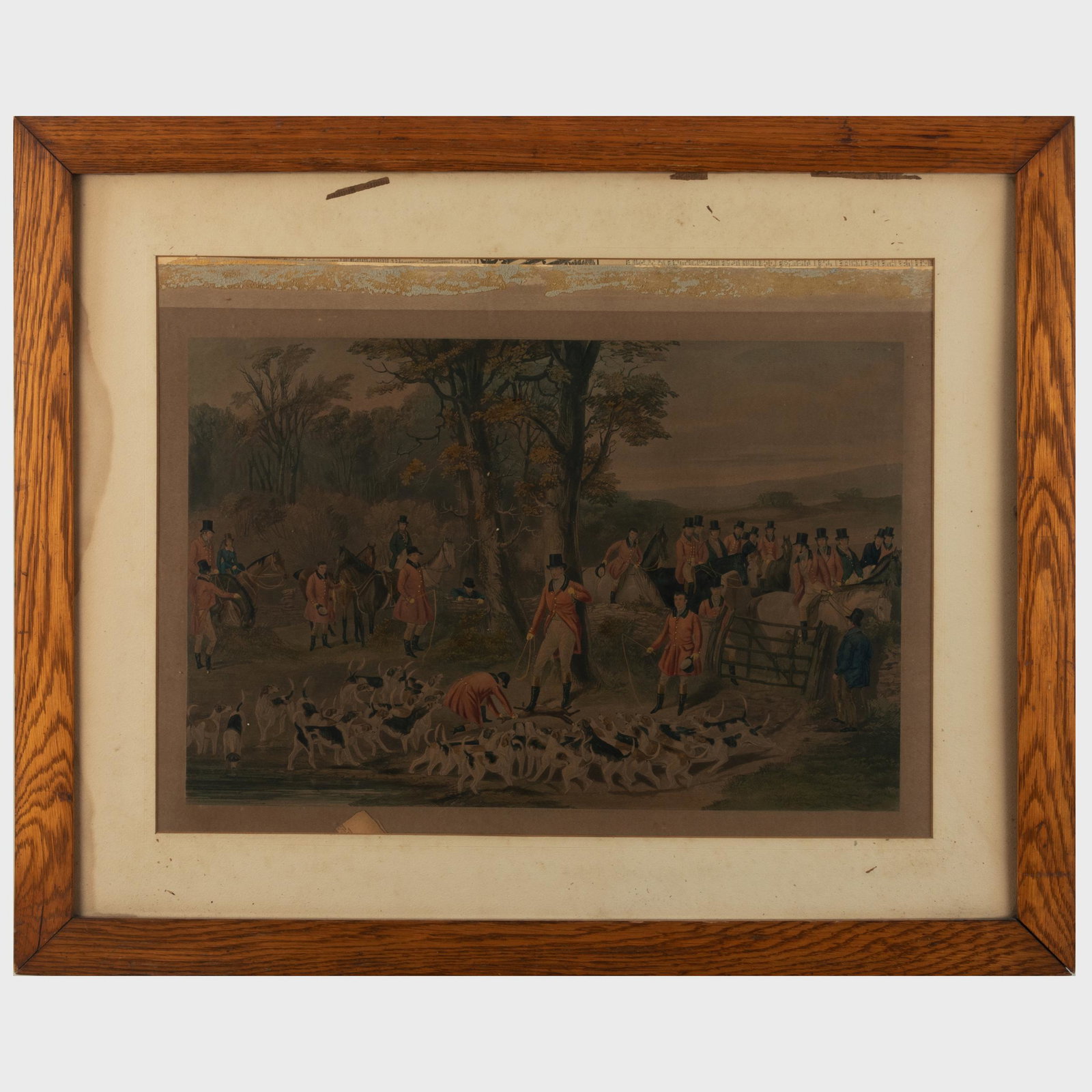 English School: Hunting Scene (1 of 4)