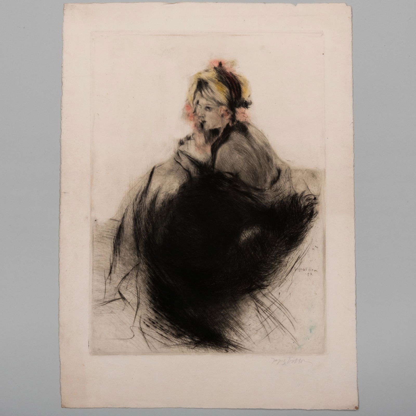 Jacques Villon (1875-1963): La Faute (1 of 14)