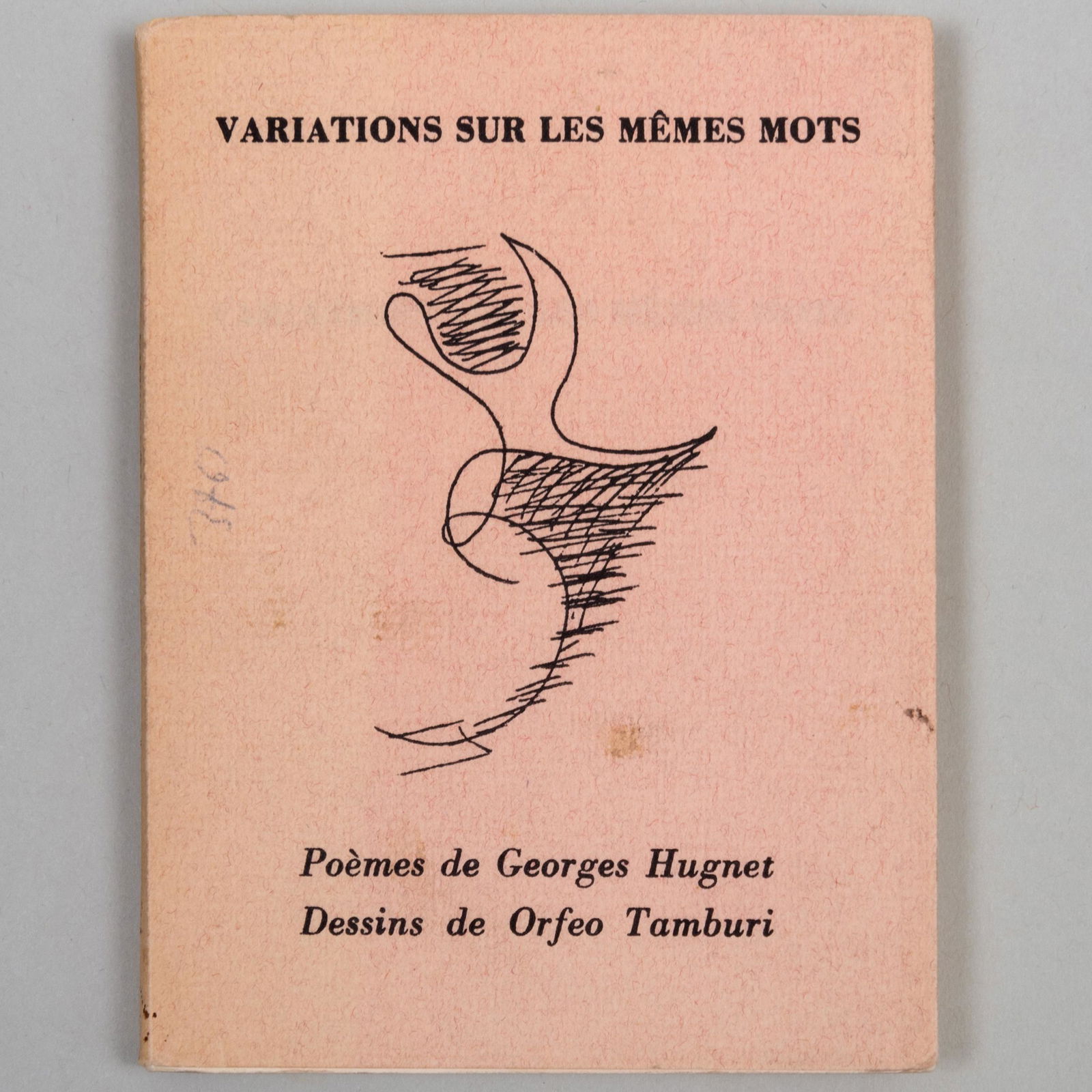 Orfeo Tamburi (1910-1994) and Georges Hugnet (1904-1974), Variations sur les memes mots, Paris: (1 of 9)