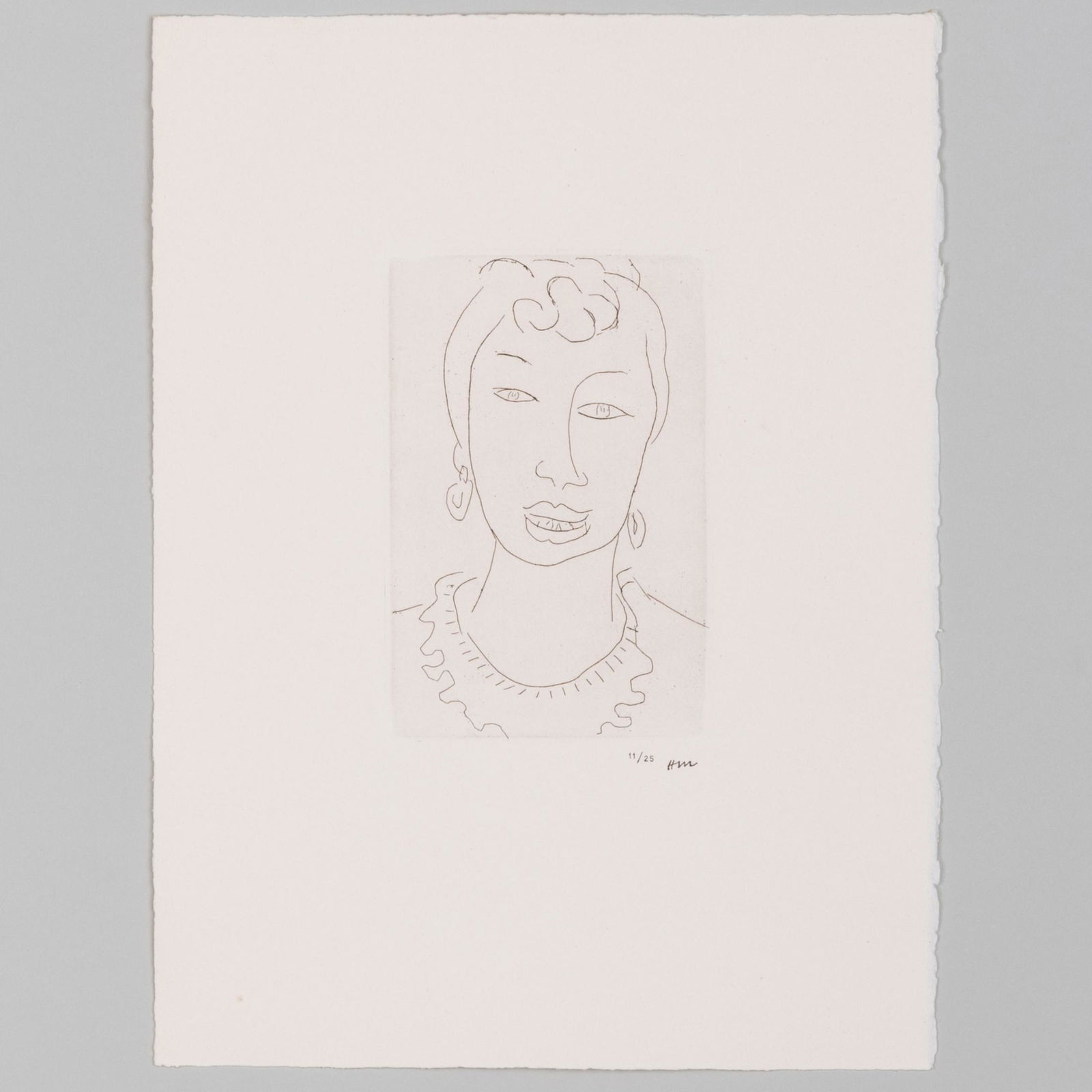 Henri Matisse (1869-1954): Martiniquaise, Ã©tude pour Fleurs du Mal (1 of 8)