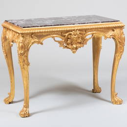 Fine George III Giltwood Console Table