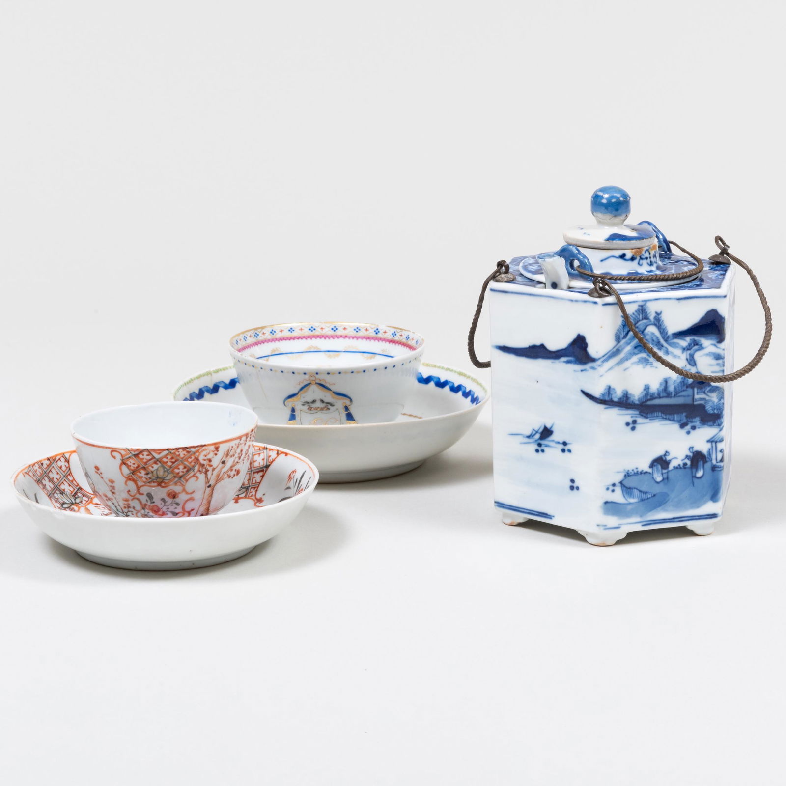 Group of Chinese Export Porcelain Teawares (1 of 15)