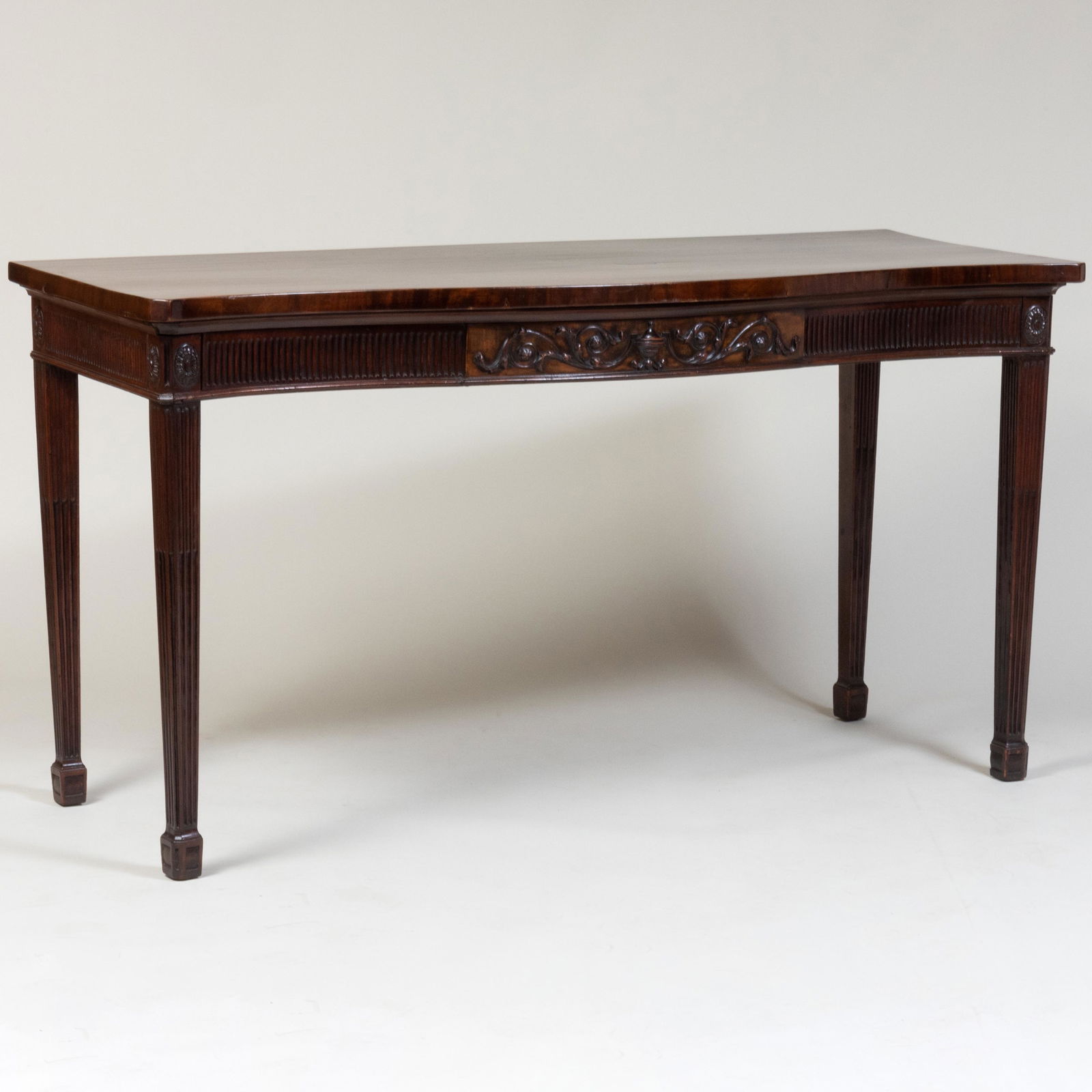 Late George III Carved Mahogany Serving Table (1 of 7)