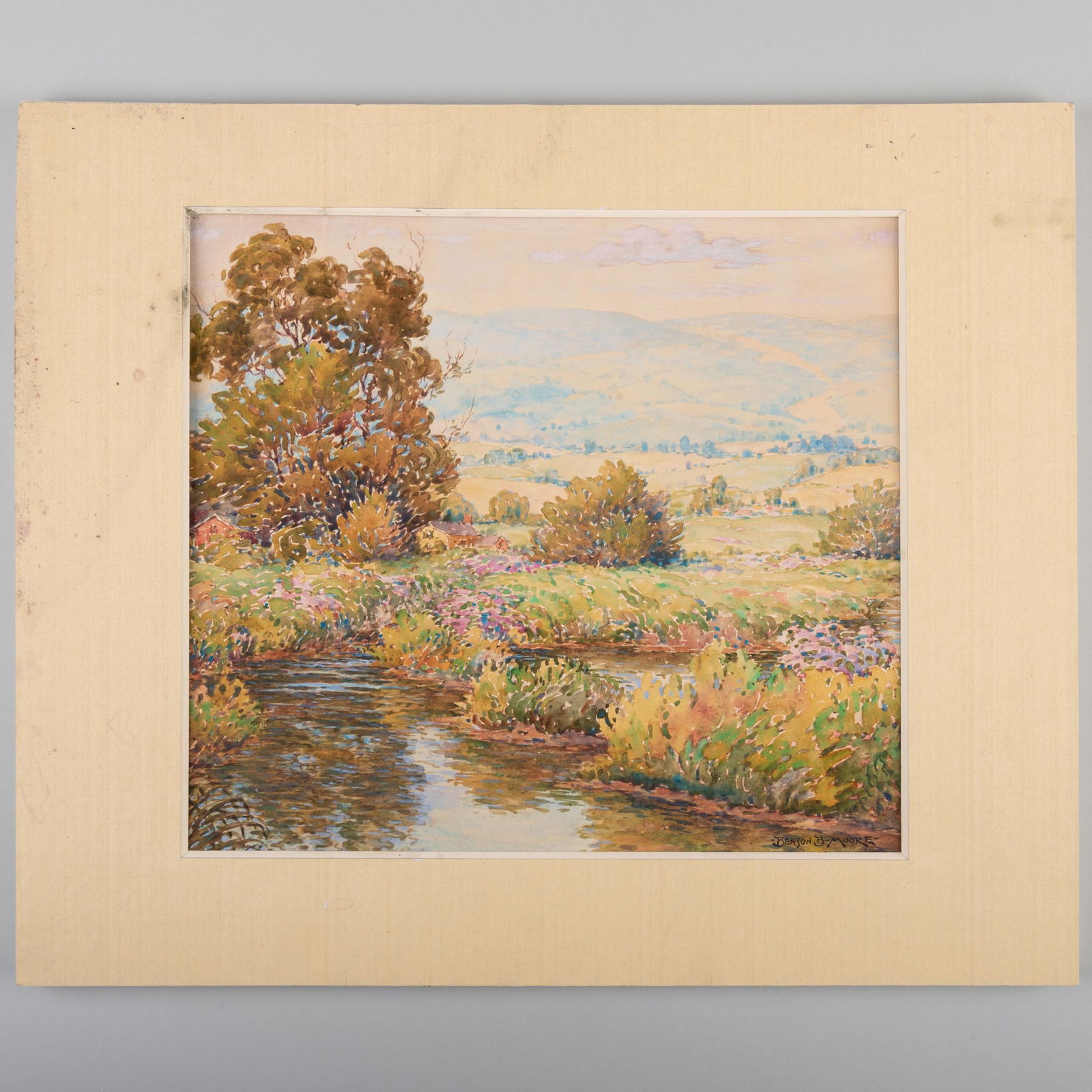 Benson Bond Moore (1882-1974): Landscape (1 of 5)