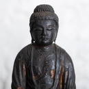 Chinese Lacquered Wood Figure of Buddha