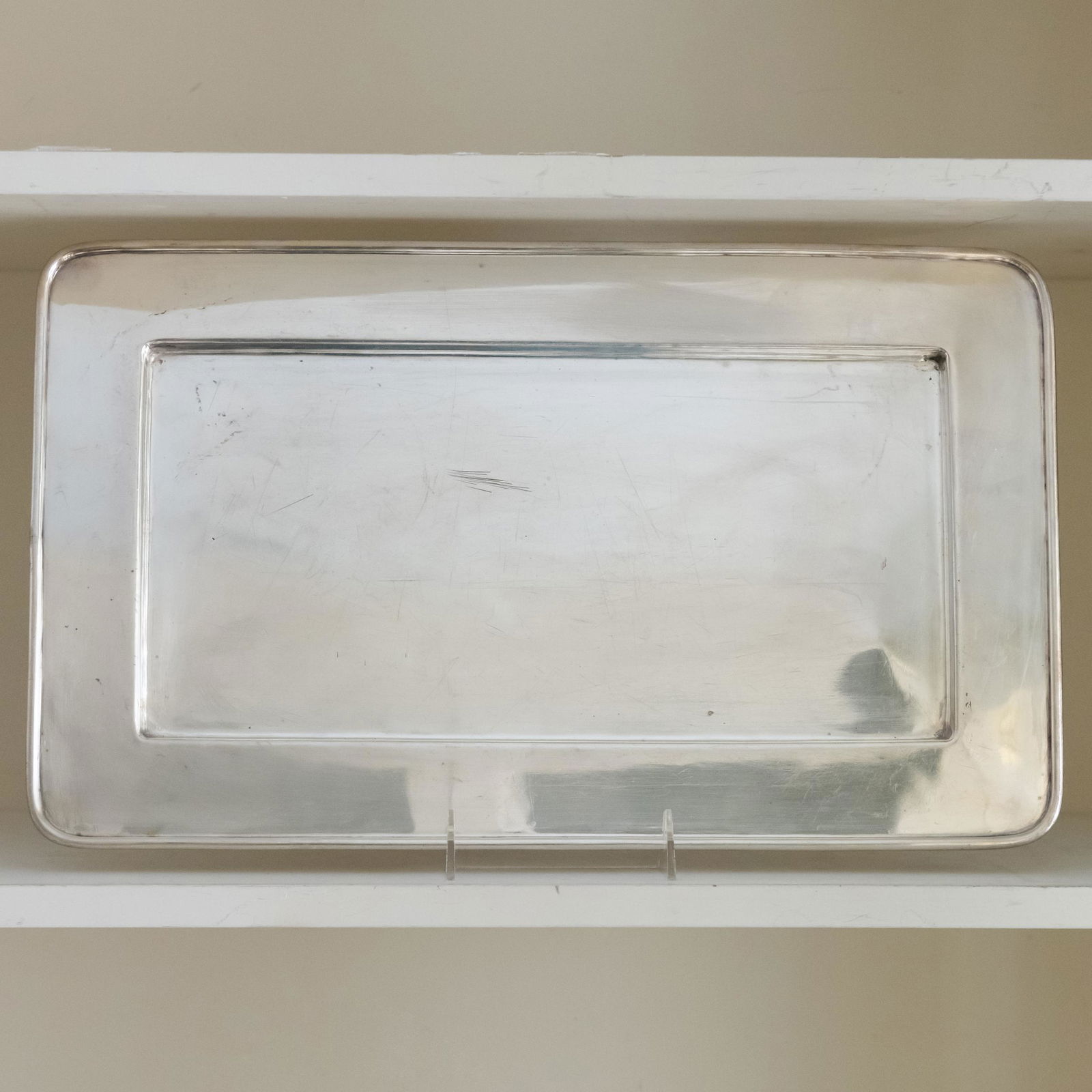 Christofle Silver Plate Rectangular Tray (1 of 7)