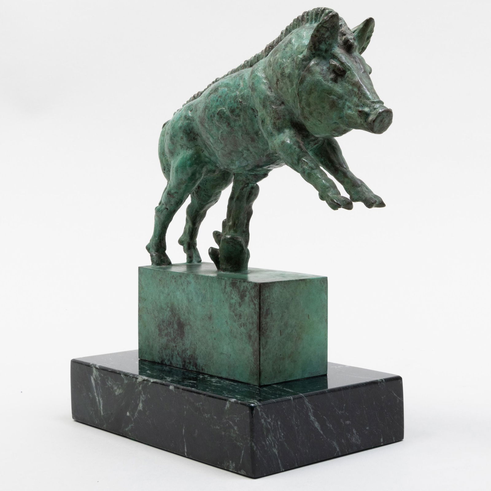 After Carl Milles (1875-1955): Wild Boar (1 of 8)