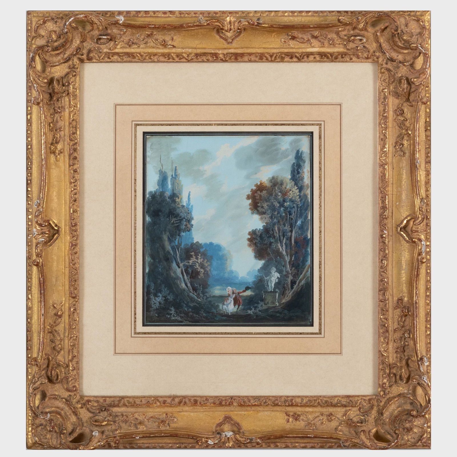 French School: An Amorous Couple (1 of 3)