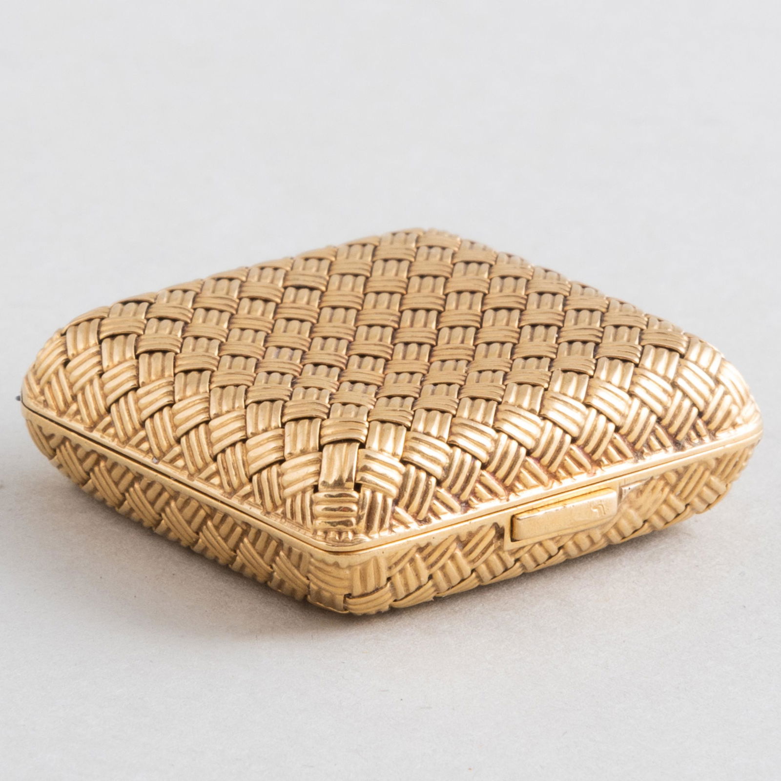 Tiffany & Co. 18K Gold Pill Box (1 of 8)