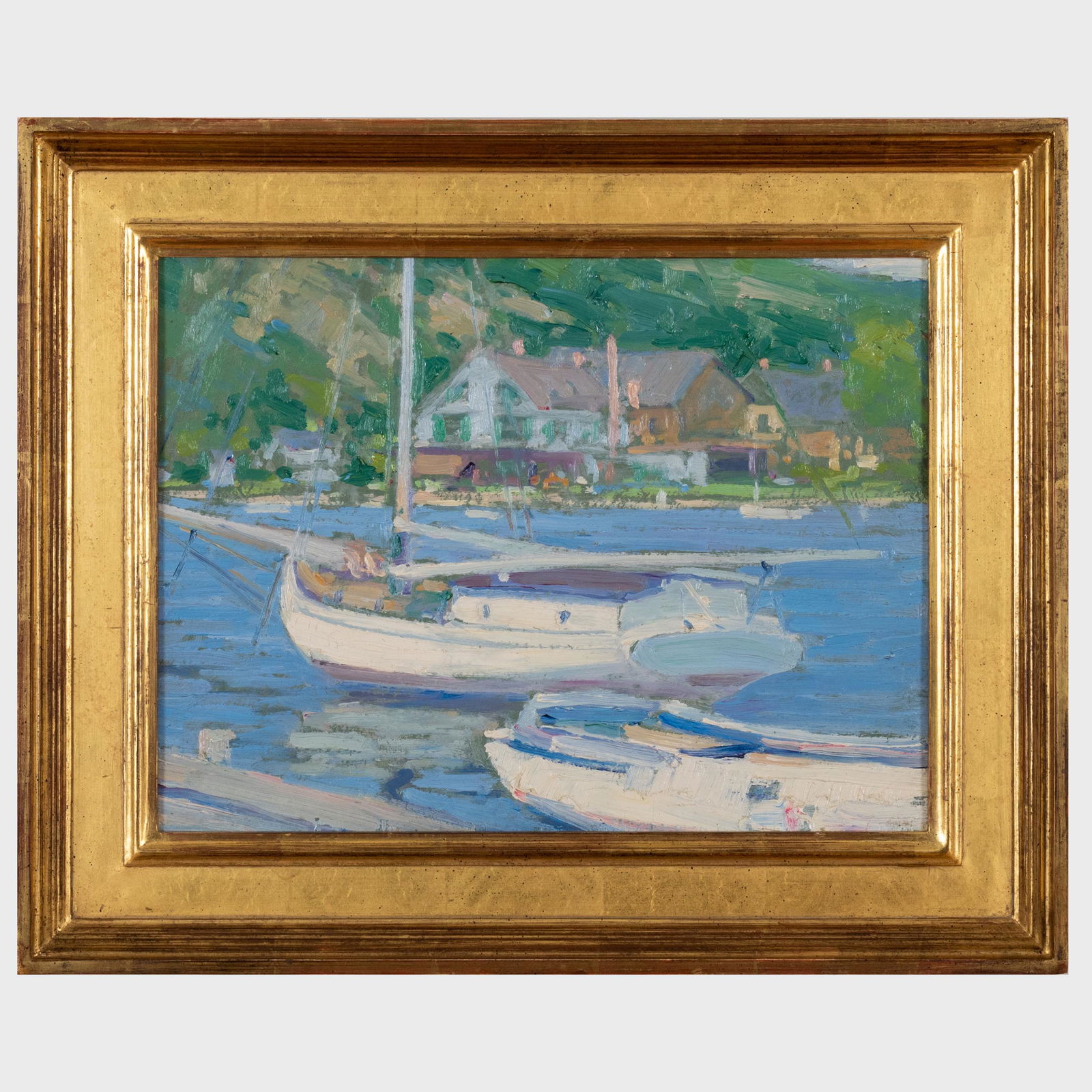 Walter Farndon (1876-1964): White Boats (1 of 7)
