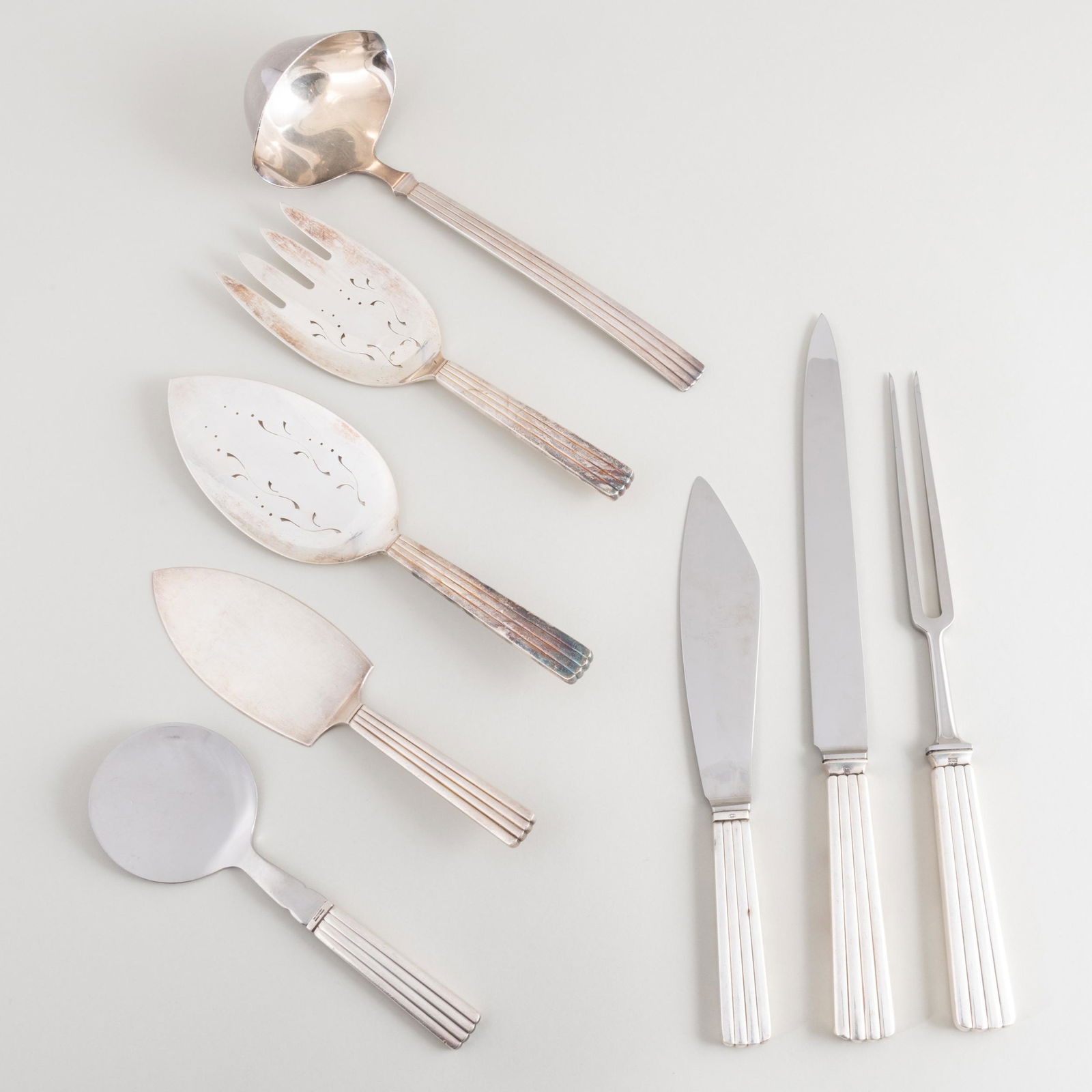 Georg Jensen Silver Part Flatware Service (1 of 20)