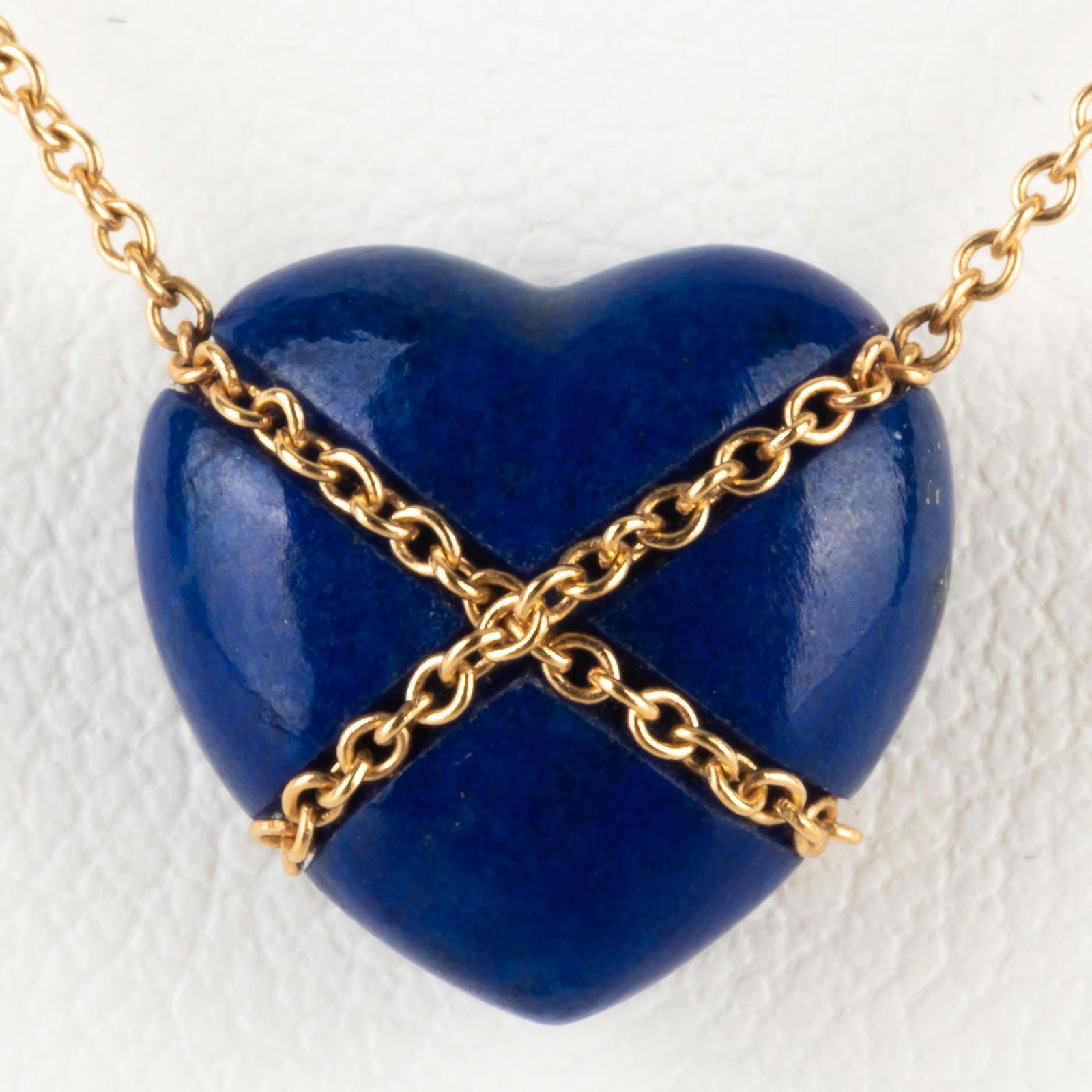 Tiffany & Co. Lapis Lazuli and 18k Gold Necklace (1 of 7)