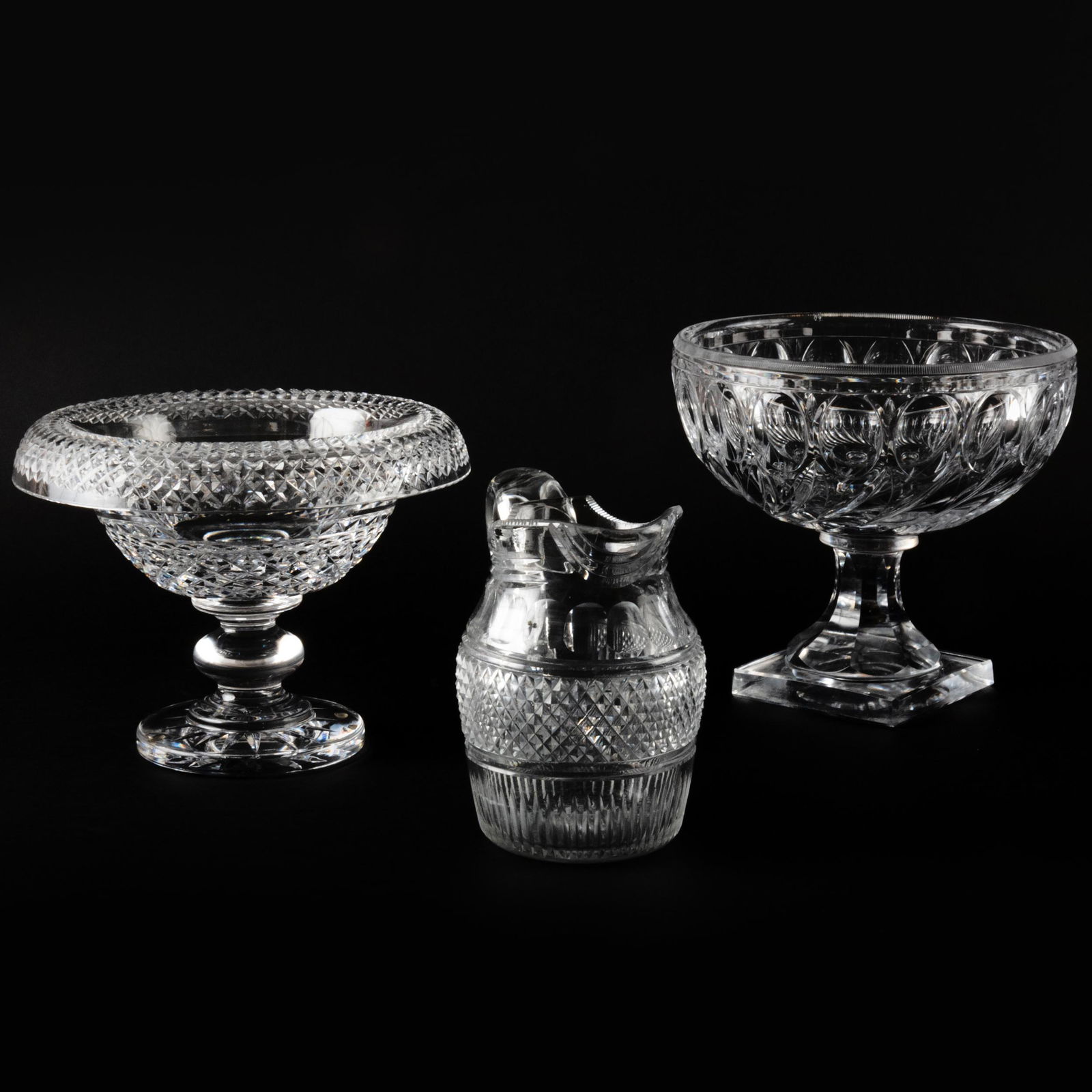Group of Three Cut Glass Serving Wares (1 of 20)
