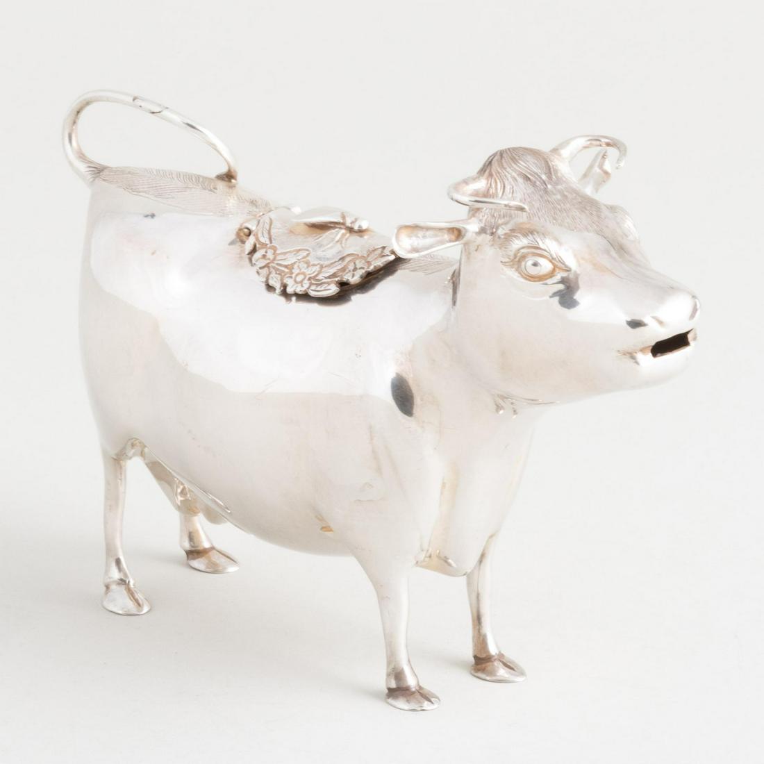 Tiffany & Co. Silver Cow Creamer (1 of 9)